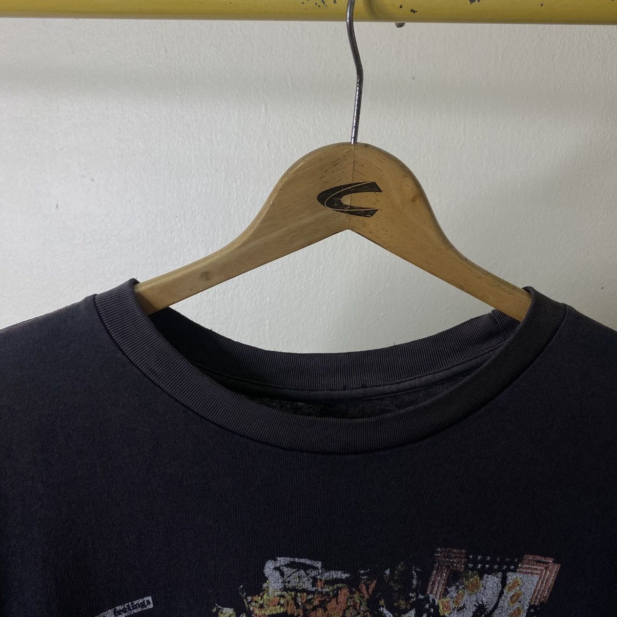 Band Tees Sex Pistols Seditionaries Punk Sid Vicious Faded Black Tee Size US L / EU 52-54 / 3 - 3 Thumbnail