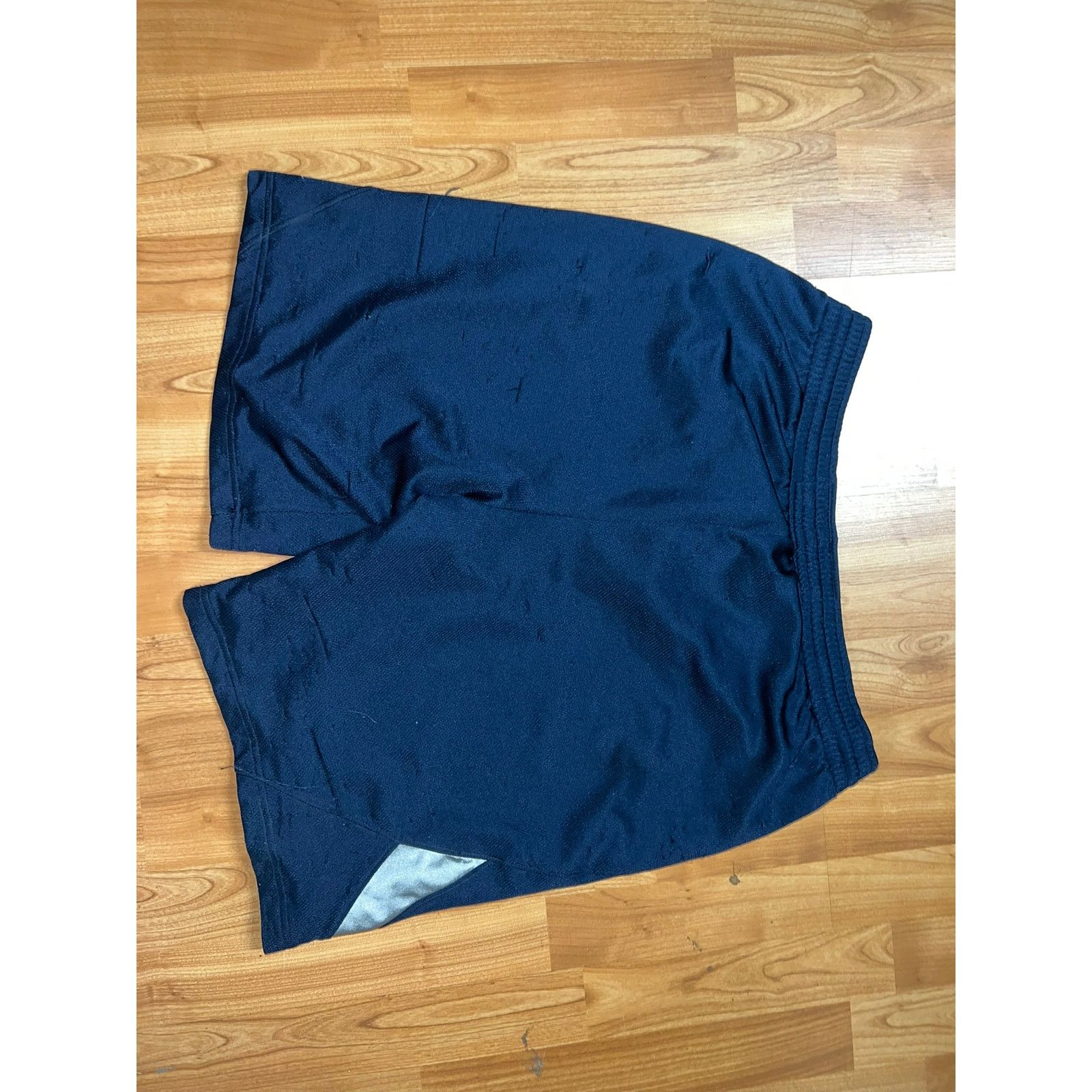 Nike Nike Basketball Shorts Blue Silver Active Wear Bottoms Large Size US 34 / EU 50 - 4 Thumbnail