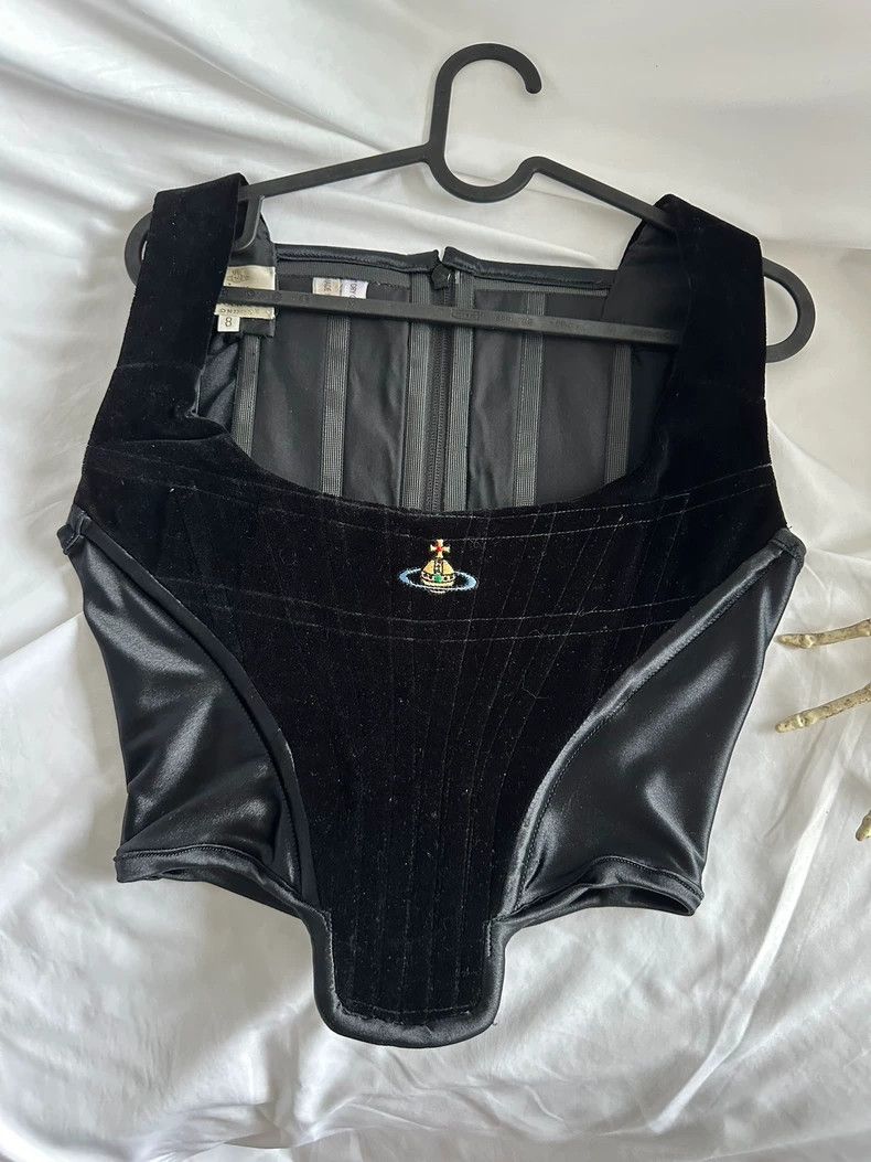 Vivienne Westwood Vivienne Westwood size8 Punk mother velvet patchwork corset Size M / US 6-8 / IT 42-44 - 2 Thumbnail