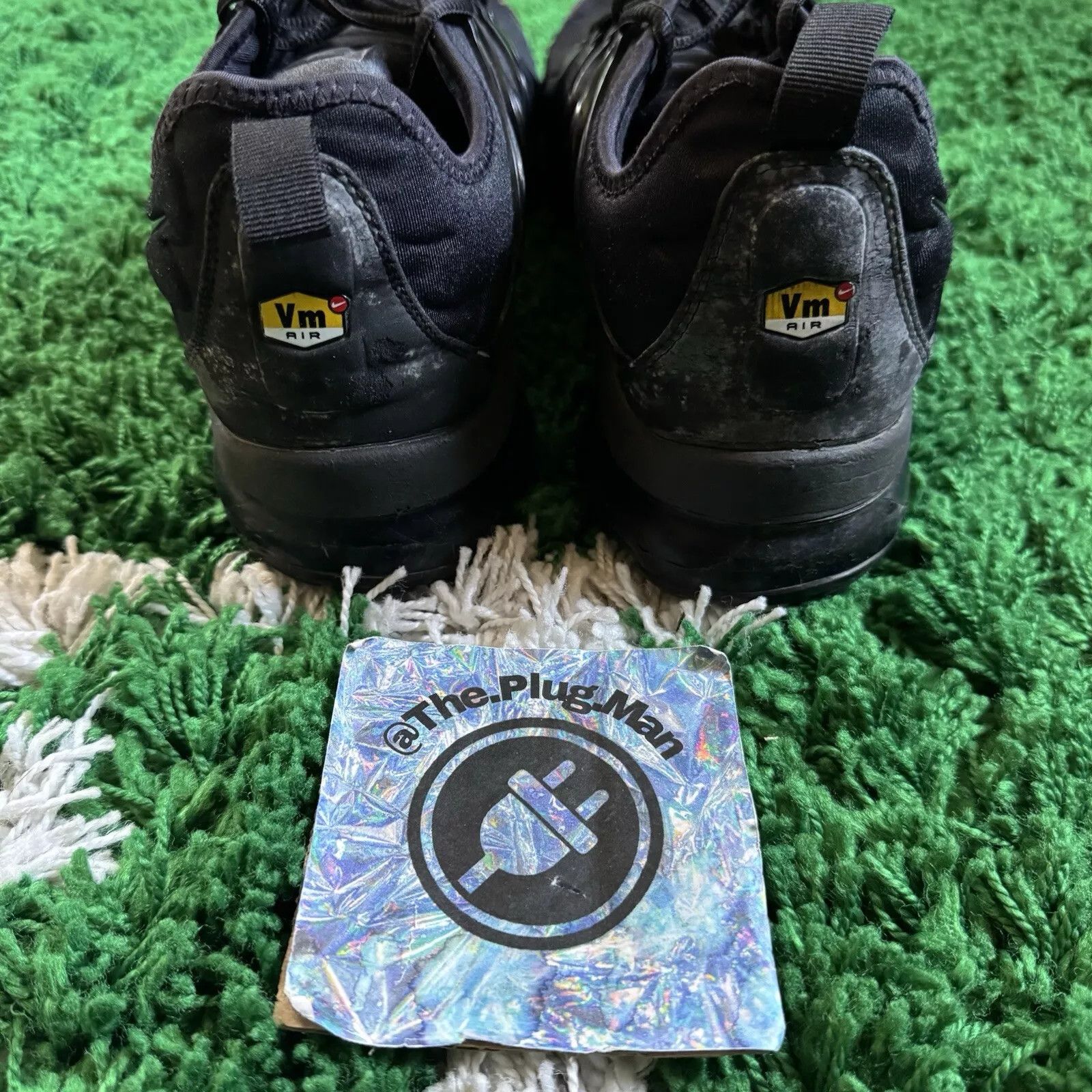 Nike Nike Air Vapormax Plus Triple Black Size US 10.5 / EU 43-44 - 5 Thumbnail