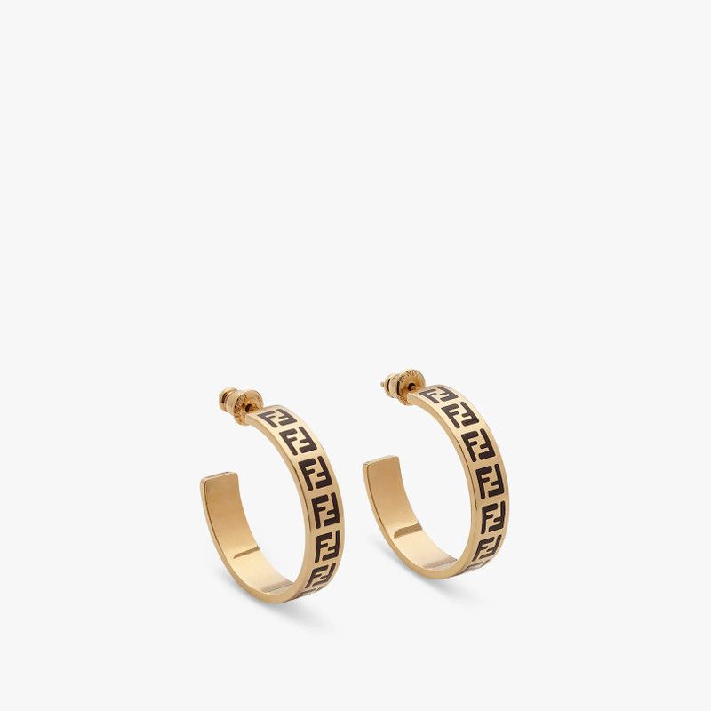 Fendi o1s1wg110426 Size:OS/Forever Earrings in Golden Size ONE SIZE - 1 Preview