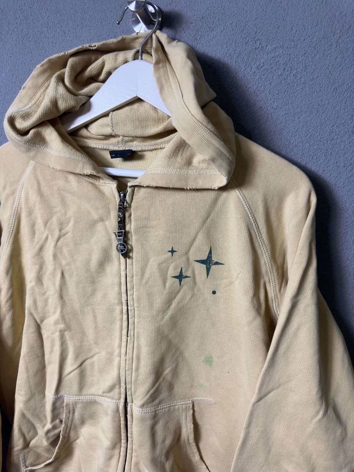 Diesel RARE Vintage Distressed Diesel Stardust Zip Hoodie Drip Size US L / EU 52-54 / 3 - 3 Thumbnail