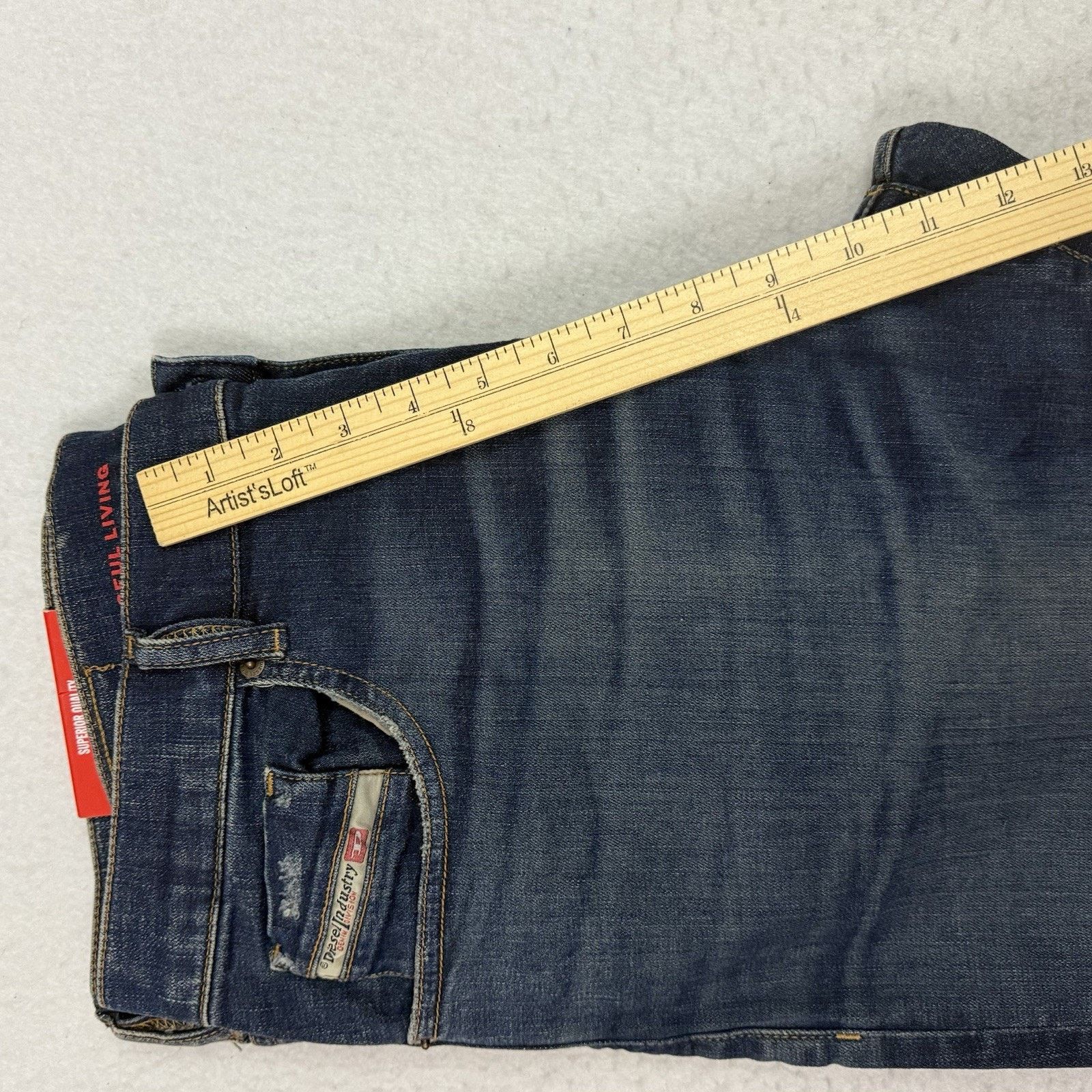 Diesel Diesel Mens Jeans Size 40x32 2019 D Strukt 09C73 Italy Size US 40 / EU 56 - 6 Thumbnail