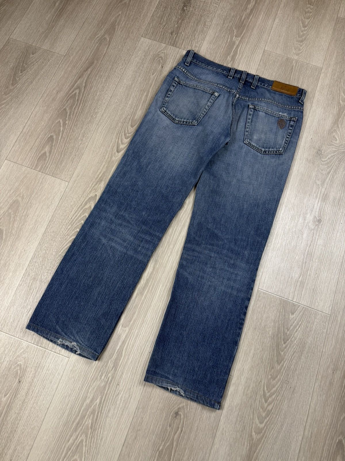 Gucci Vintage Gucci Women Distressed Denim Jeans Size 32" / US 10 / IT 46 - 5 Thumbnail