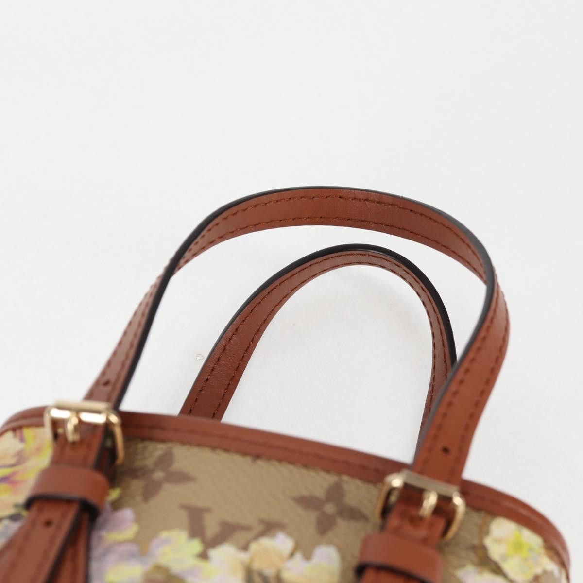 Louis Vuitton LOUIS VUITTON LV Garden Nano Bucket Shoulder Bag Beige Size ONE SIZE - 8 Thumbnail