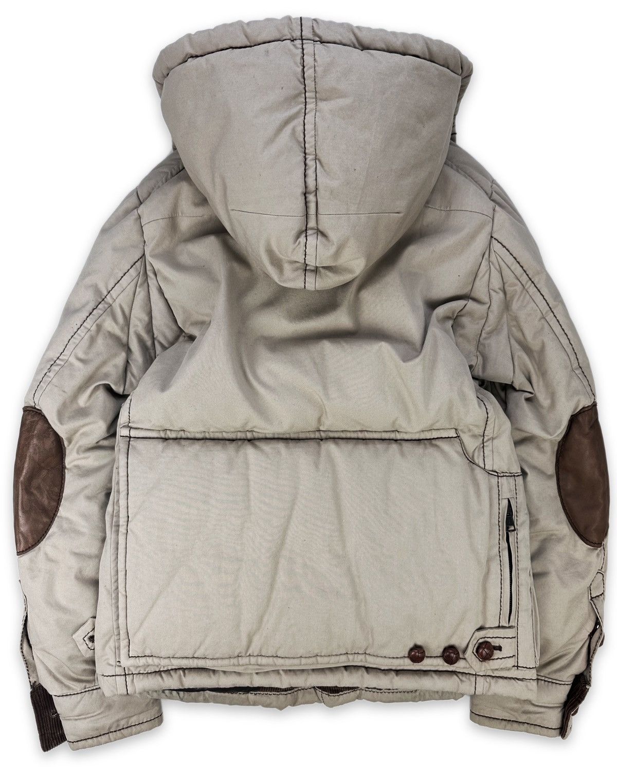 Number (N)ine AW08 Number (N)ine My Private Portland Beige Cargo Jacket Size US M / EU 48-50 / 2 - 4 Thumbnail