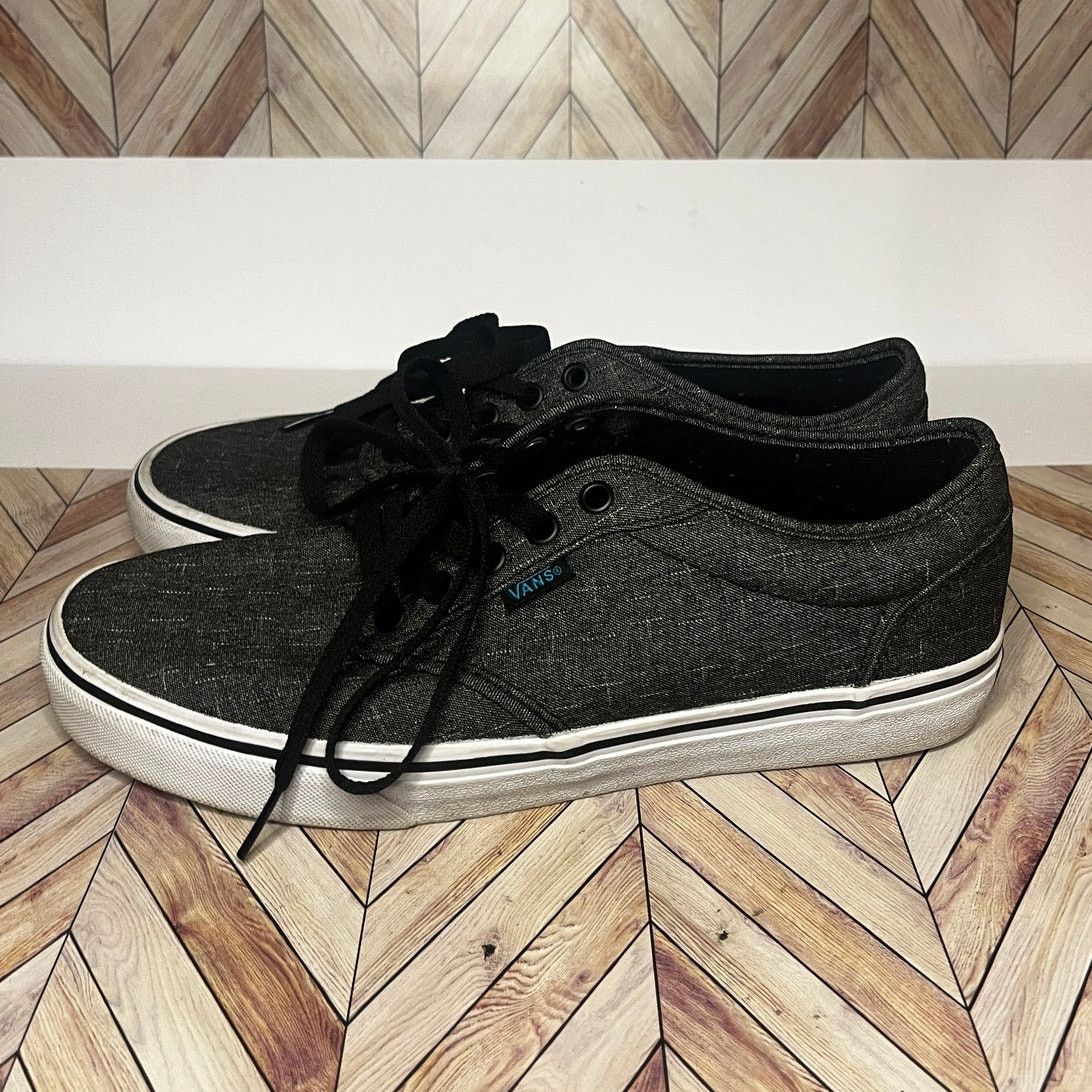 Vans Vans Off The Wall Low Top Skateboard Shoes Dark Gray Men's 9 Size US 9 / EU 42 - 5 Thumbnail