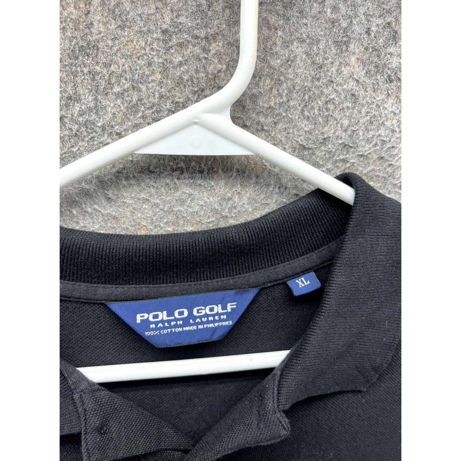 Polo Ralph Lauren Polo Ralph Lauren Polo Shirt Mens XL Black Pony Logo Golf Vintage 2000s Polo Shirt Size US XL / EU 56 / 4 - 5 Thumbnail