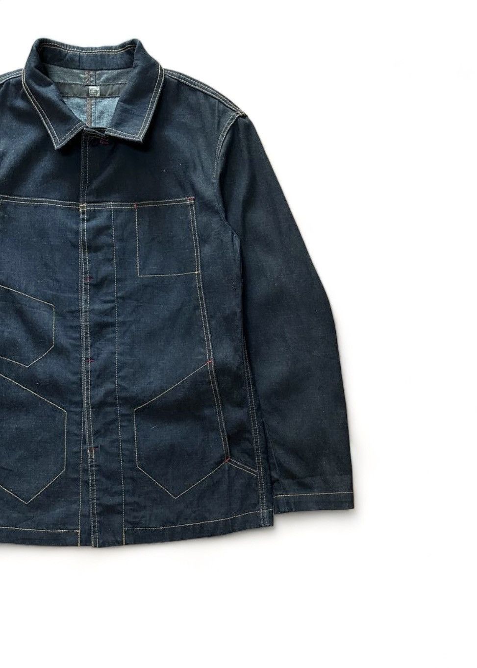 Marithe + Francois Girbaud Marithe Francois Girbaud Chore Denim Jacket Size US M / EU 48-50 / 2 - 3 Thumbnail