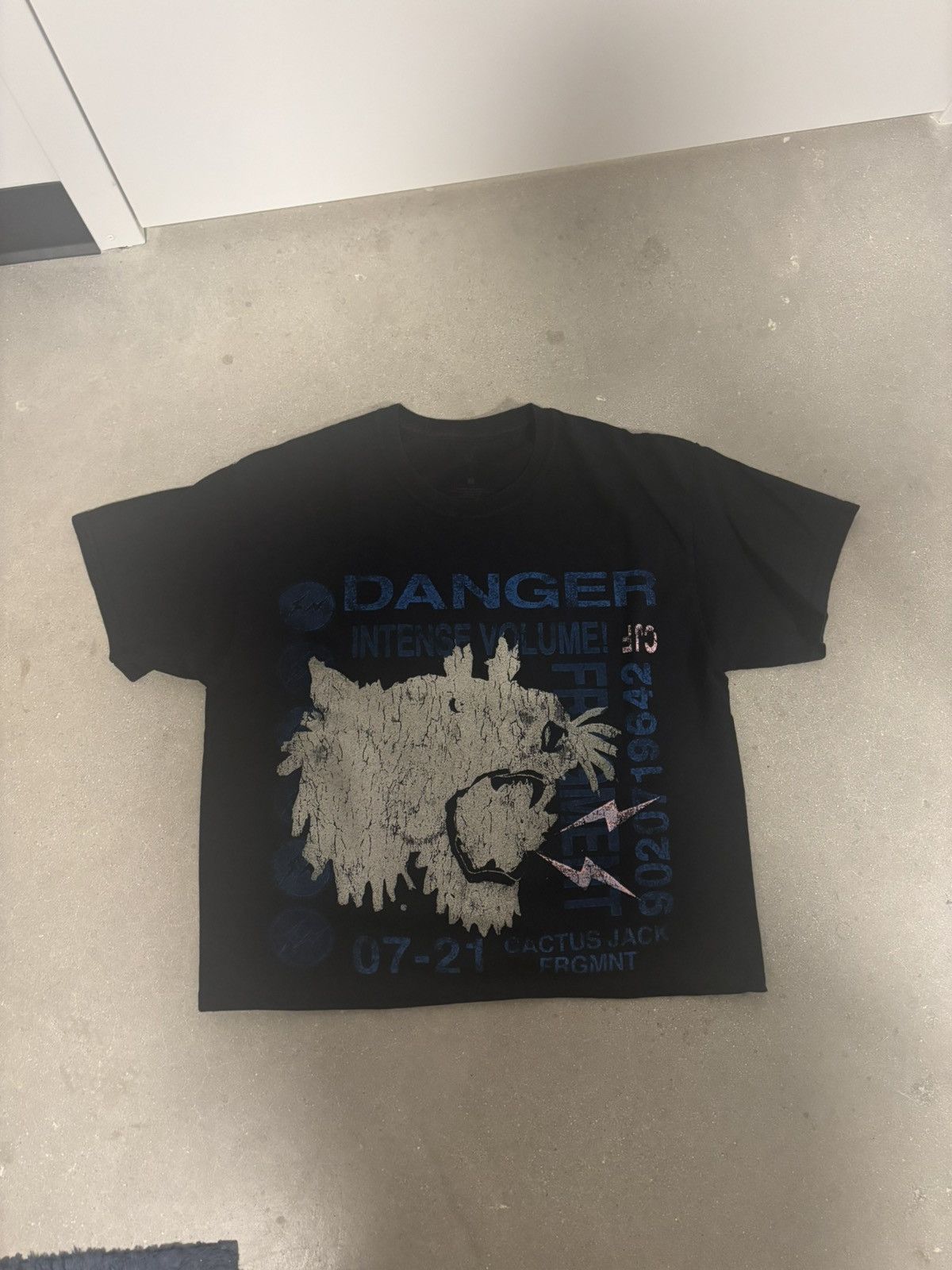 Vintage Cactus Jack X Fragment Proportioned Graphic Tee Size US M / EU 48-50 / 2 - 1 Thumbnail