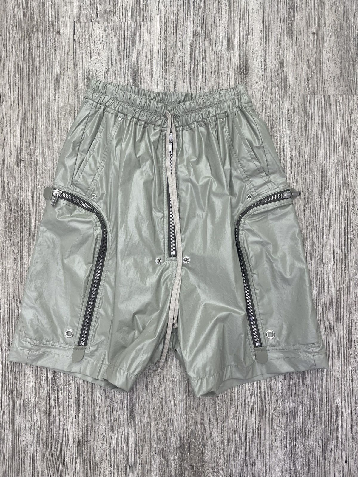 Rick Owens Rick Owens Bauhaus Shorts ( light Green) Size US 28 / EU 44 - 1 Thumbnail