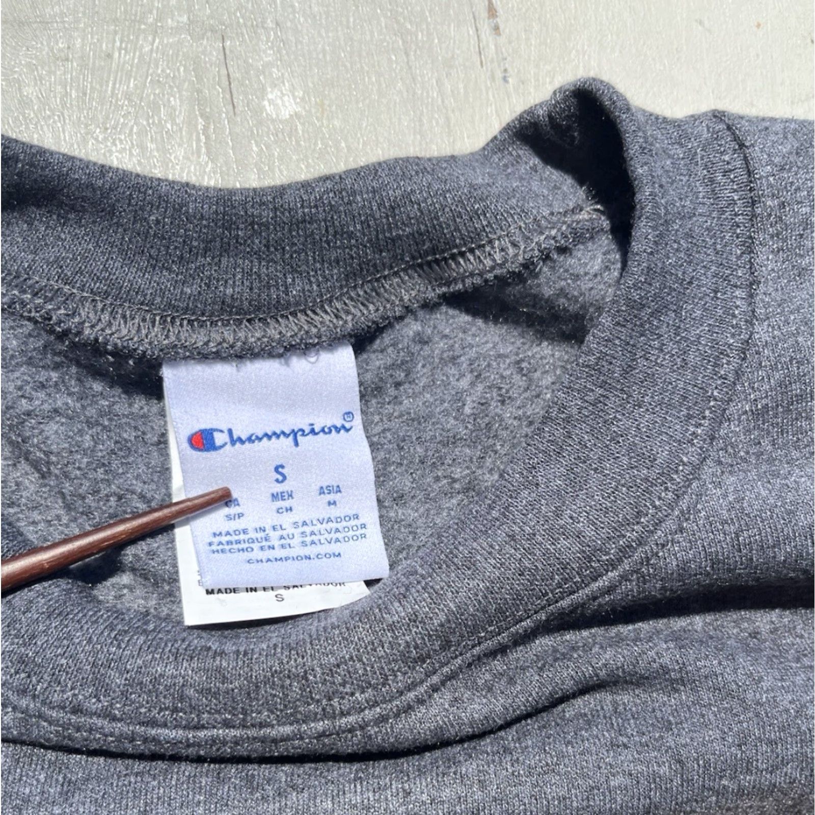 Champion Champion Sweatshirt Men's S Gray PLNU College Activewear Gym NCAA Preppy Casual Mens Size US S / EU 44-46 / 1 - 3 Thumbnail