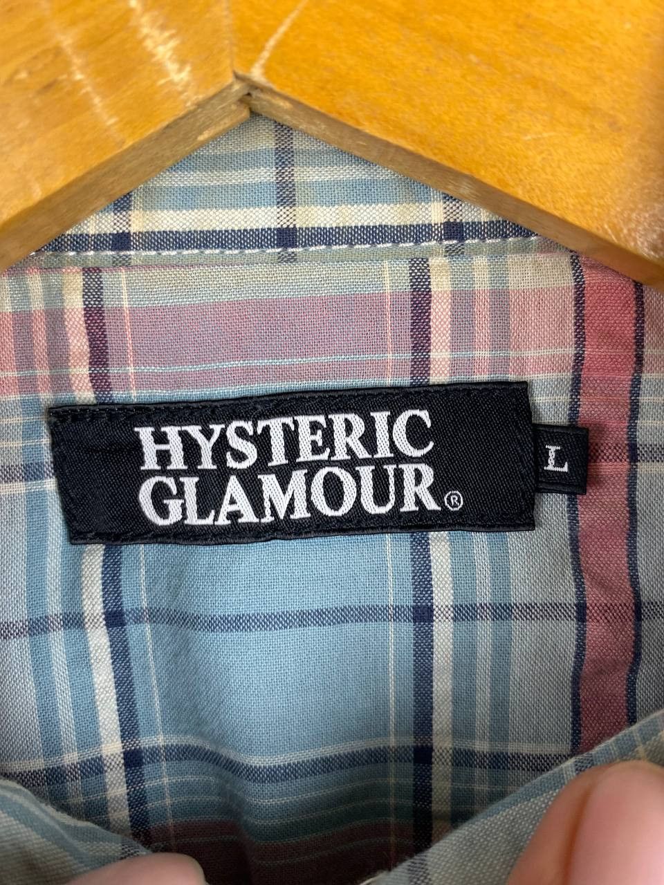 Hysteric Glamour hysteric glamour japanese brands flannel shirt nice design Size US L / EU 52-54 / 3 - 7 Thumbnail