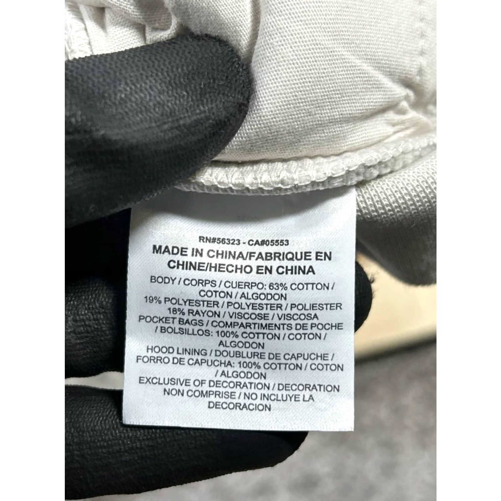 Nike Nike Jacket Womens XL White Fleece New Size XL / US 12-14 / IT 48-50 - 5 Thumbnail