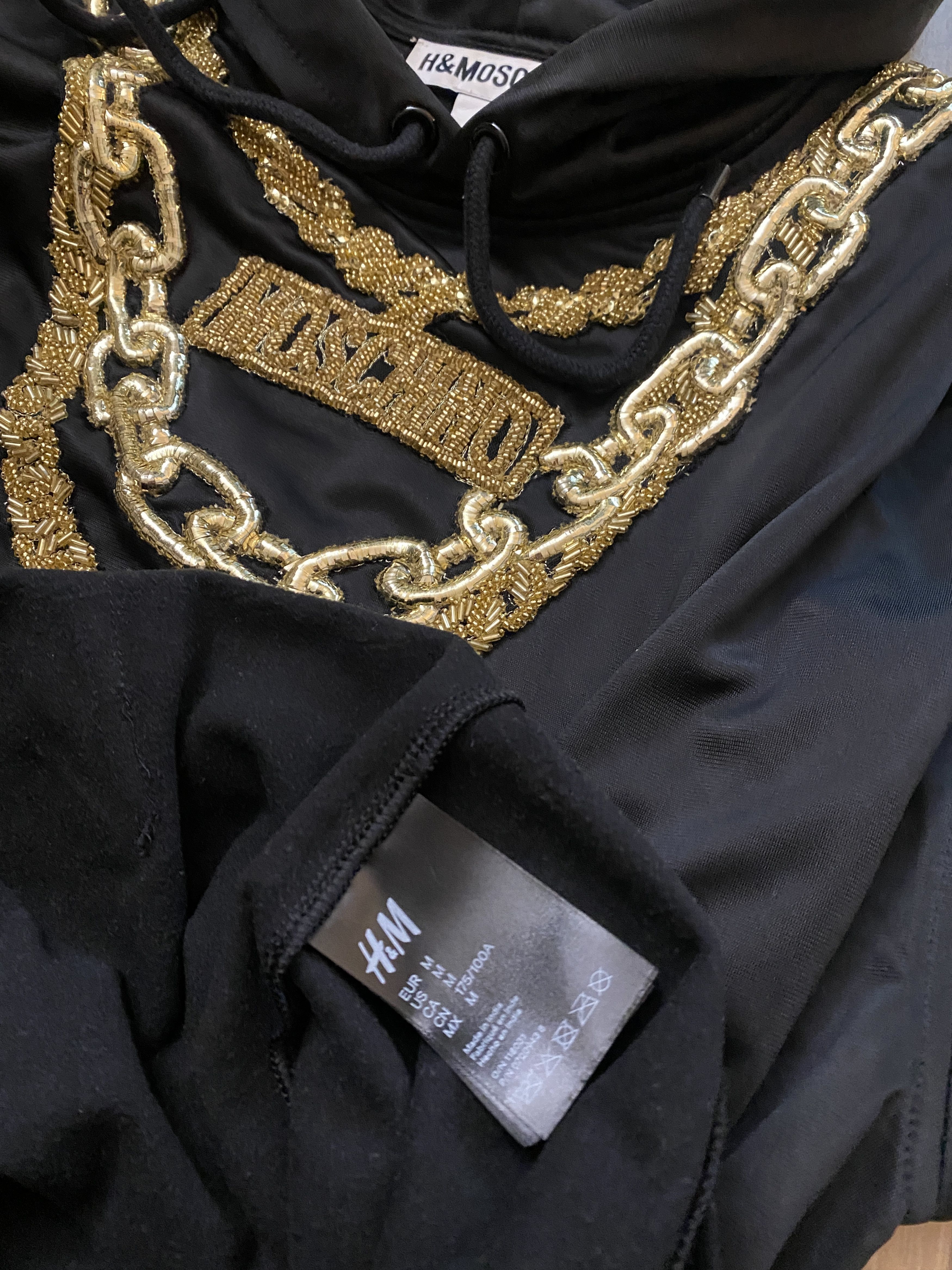 Moschino FULL LOOK Moschino H&M mens hoodie and pants set up rare Size US M / EU 48-50 / 2 - 11 Thumbnail
