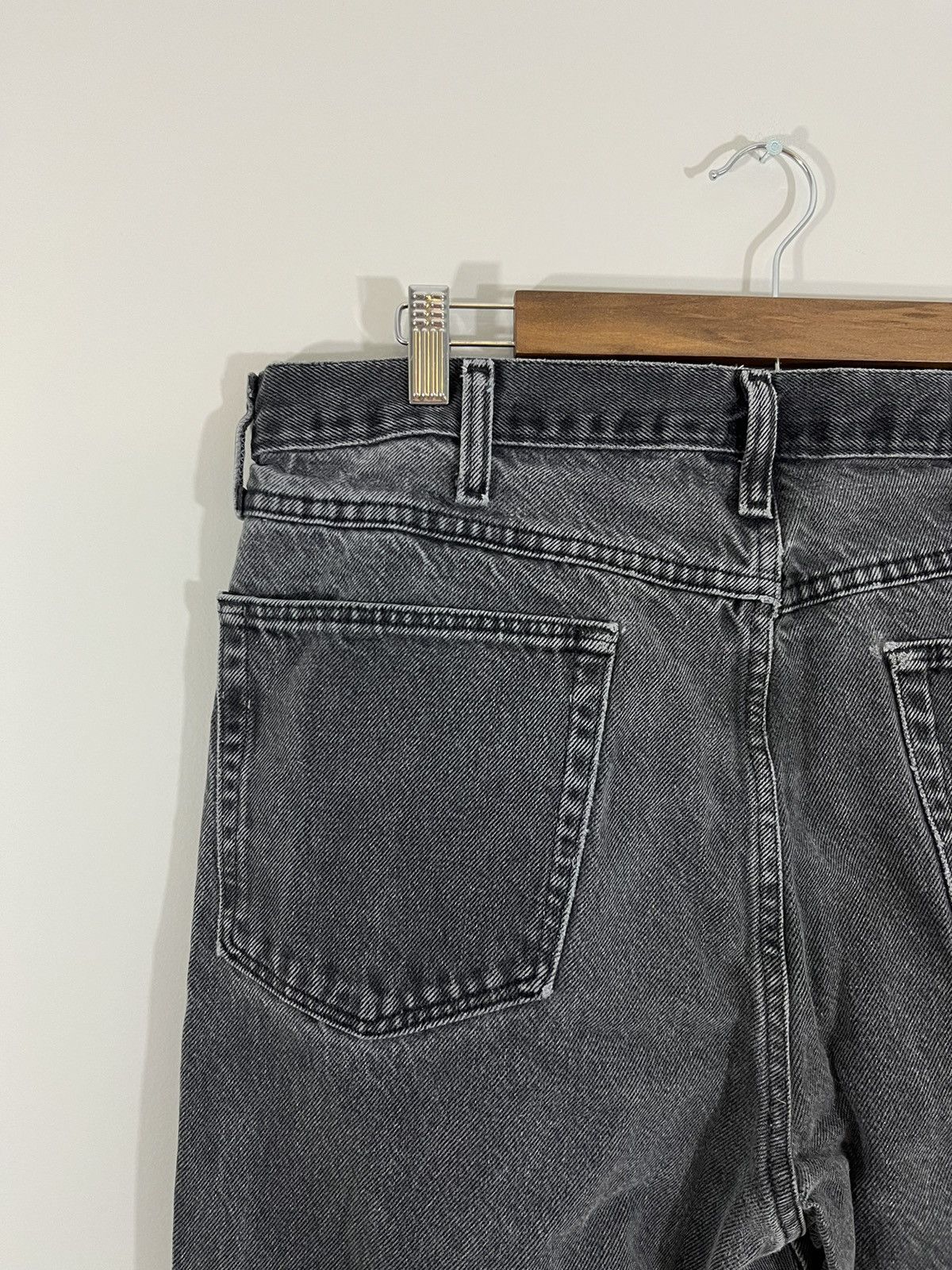 Vintage Sun Faded Distressed Black Jeans Size US 36 / EU 52 - 14 Thumbnail