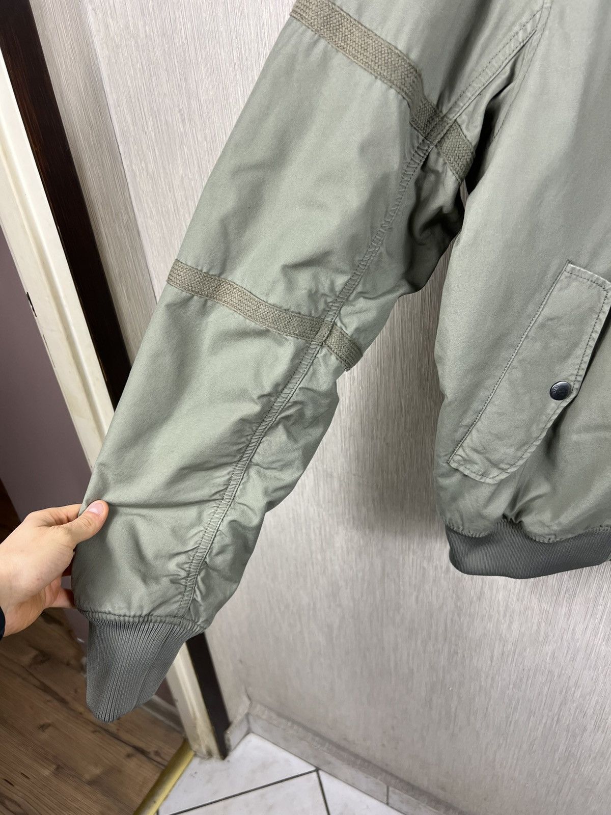 H&M Archive H&M military bomber M54 jacket bondage helmut lang Size US XL / EU 56 / 4 - 10 Thumbnail