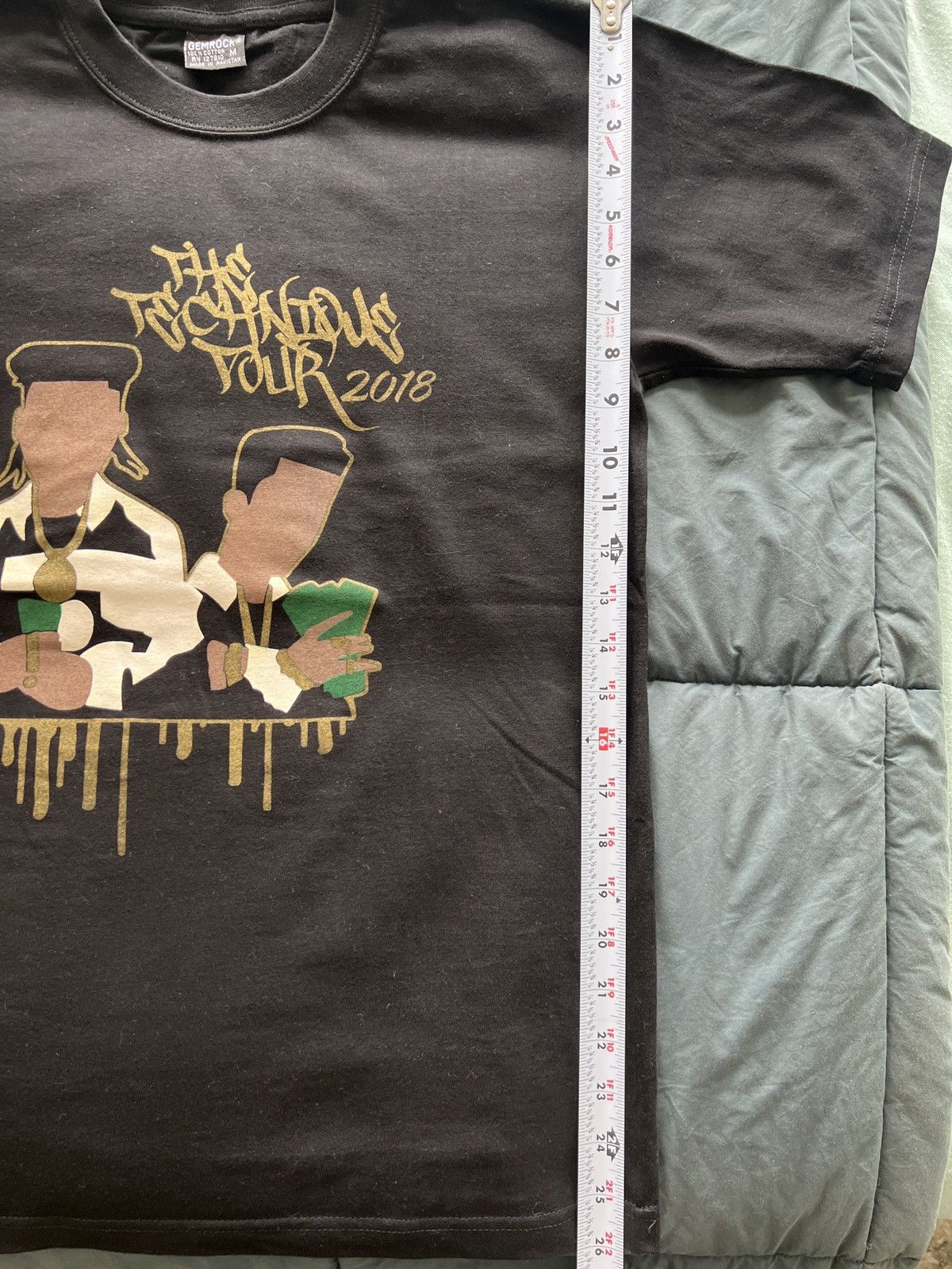 Vintage Eric B. & Rakim 2018 The Technique Tour T-Shirt Size US M / EU 48-50 / 2 - 6 Thumbnail