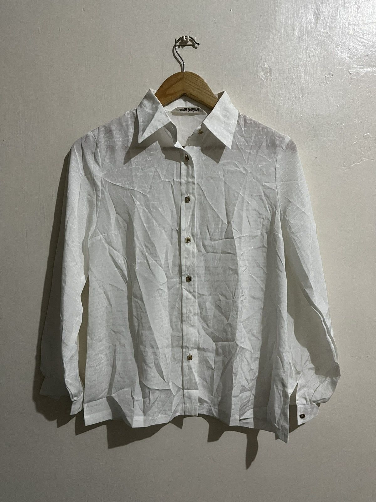 Pierre Balmain Pierre Balman Button Up Longsleeves Mens Size L / US 10 / IT 46 - 1 Thumbnail