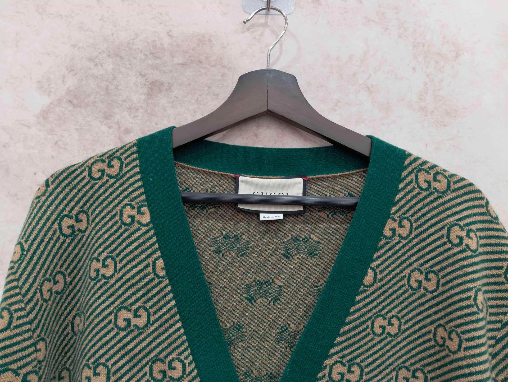 Gucci GUCCI GG Stripe Wool Cardigan S Size US S / EU 44-46 / 1 - 3 Thumbnail