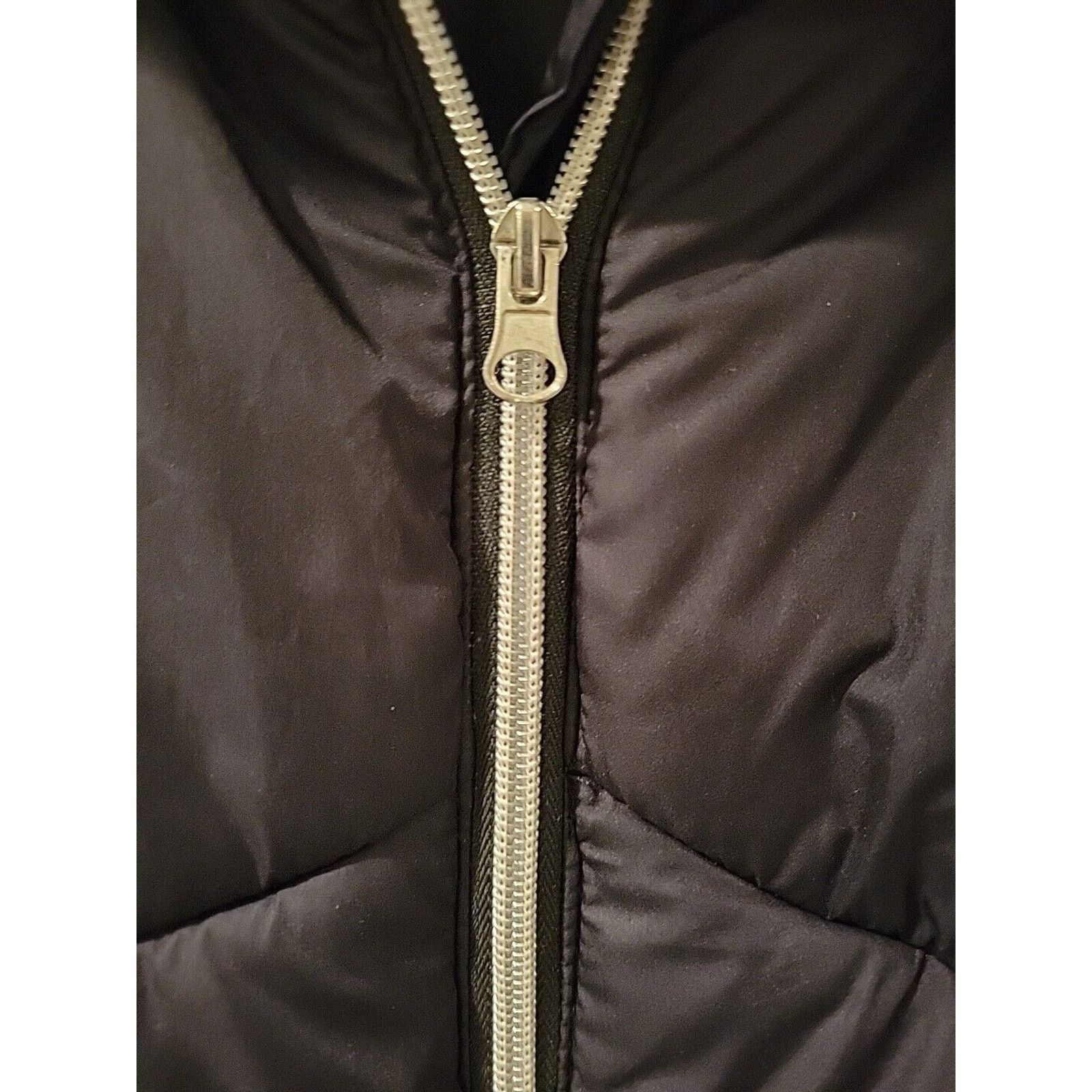 Other Me Jane Quilted Puffer Bomber Jacket Zipper Snap Womens Sz L Size L / US 10 / IT 46 - 3 Thumbnail