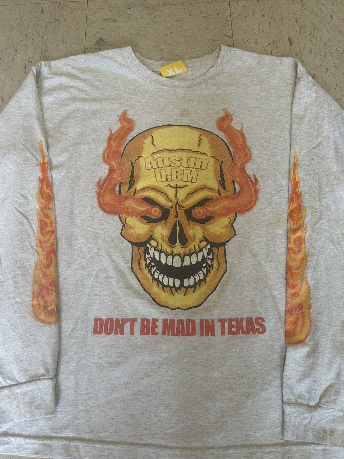 WWE GRAIL Y2K Stone Cold Steve Austin D:BM 3:16 WWE Skull Flame Size US XL / EU 56 / 4 - 7 Thumbnail