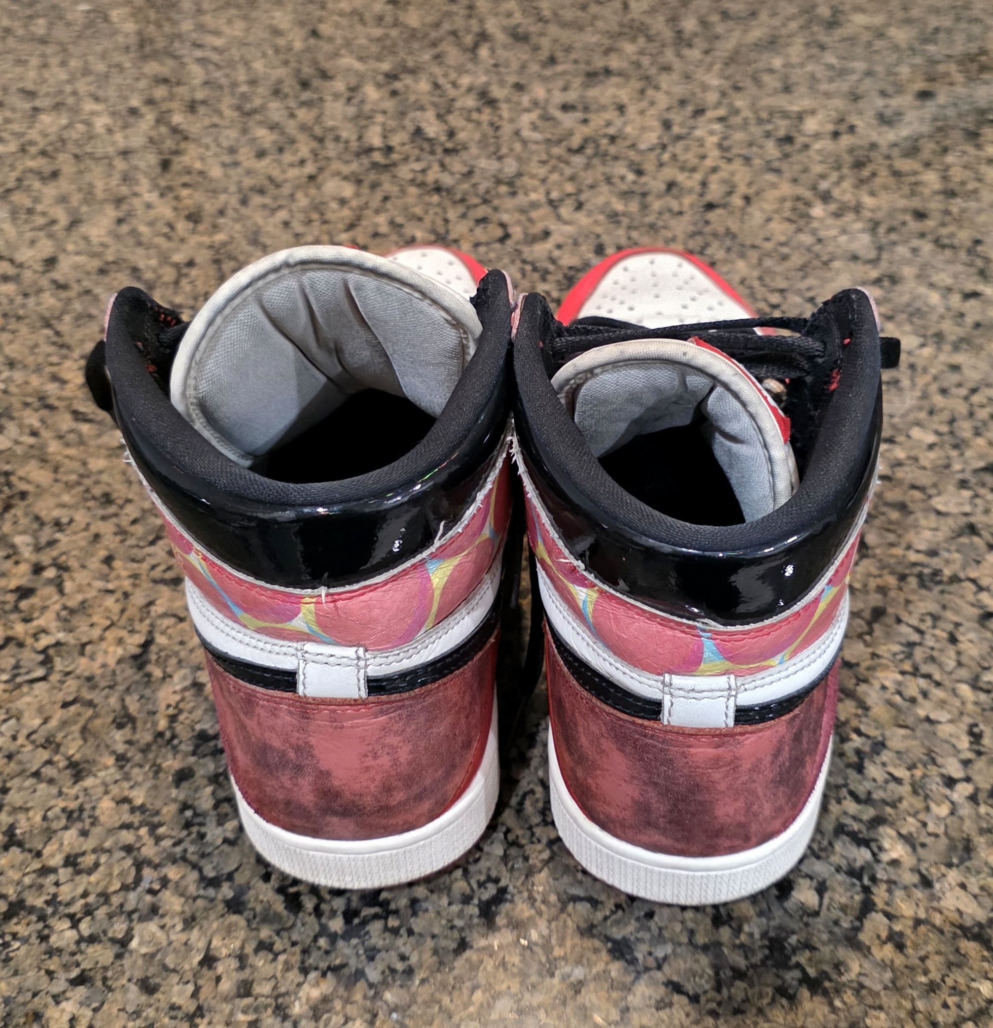 Nike Nike Air Jordan 1 Retro High Spider-Man Next Chapte 8 *BEAT* Size US 8 / EU 41 - 7 Thumbnail