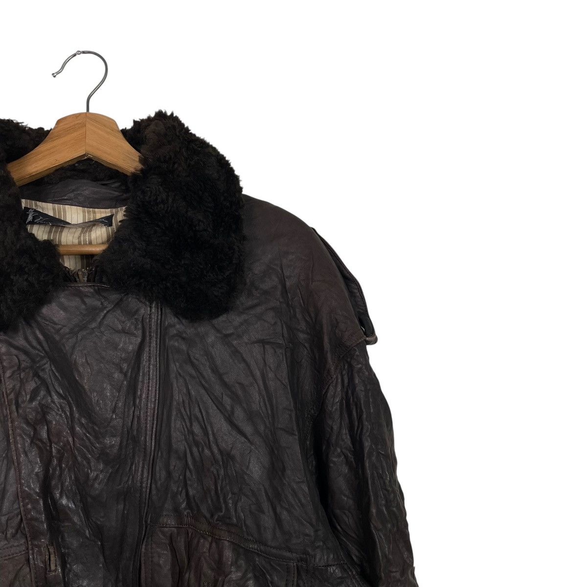 Other Vtg Marie-France Kremer Leather Jacket Size US S / EU 44-46 / 1 - 5 Thumbnail