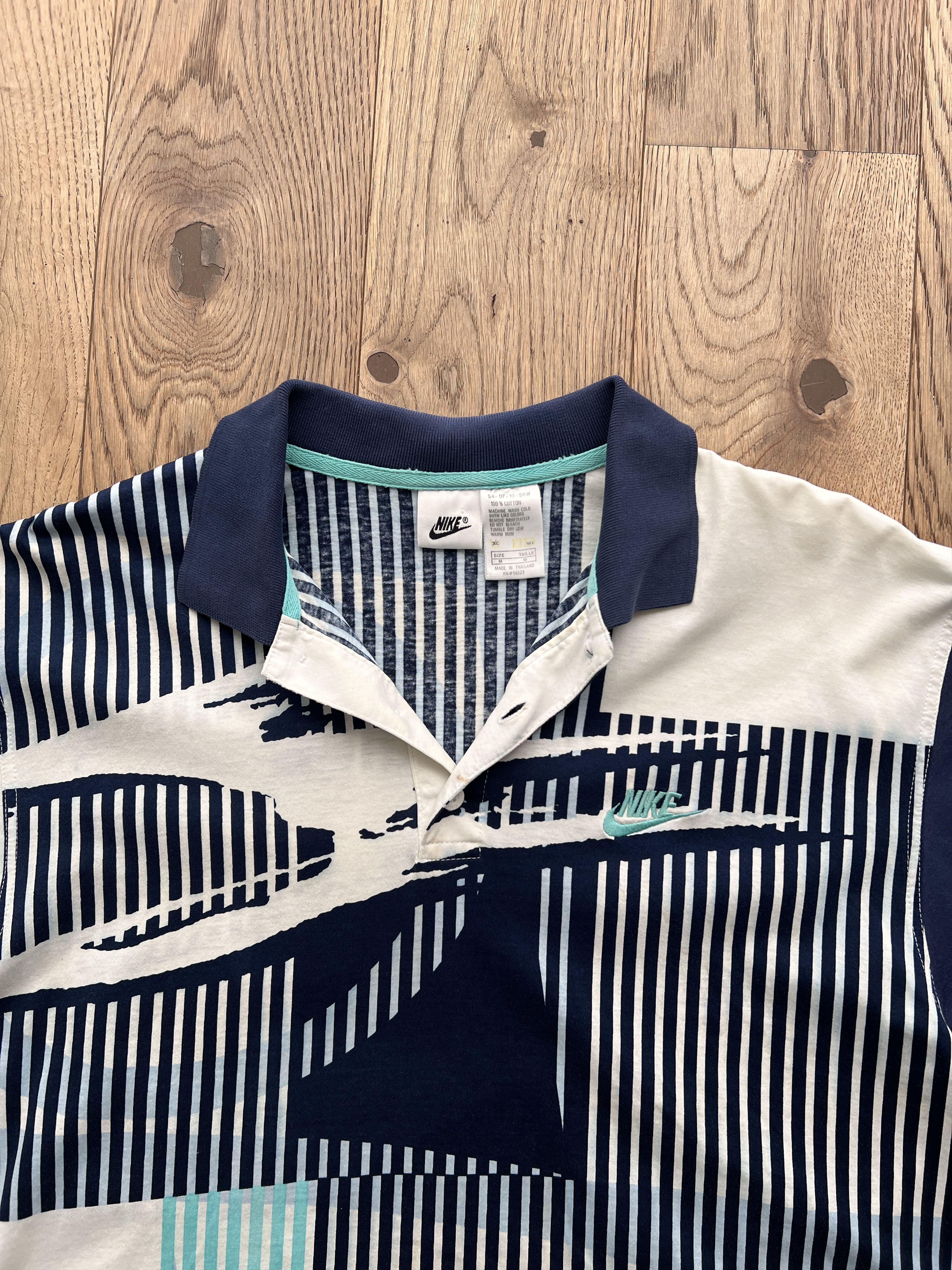 Nike ARCHIVE 1990s NIKE CHALLENGE COURT POLO SHIRT ANDRE AGASSI Size US M / EU 48-50 / 2 - 2 Thumbnail