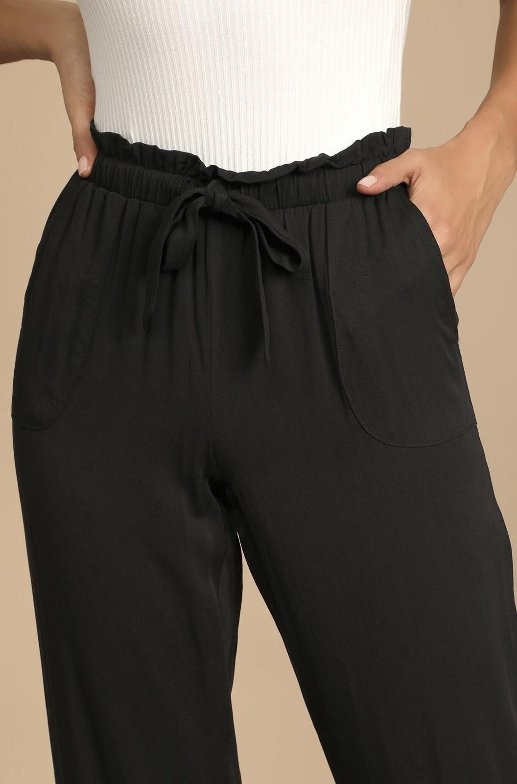 Lulus LULUS Sebastian Pants in Black (SMALL) Size 28" / US 6 / IT 42 - 5 Thumbnail