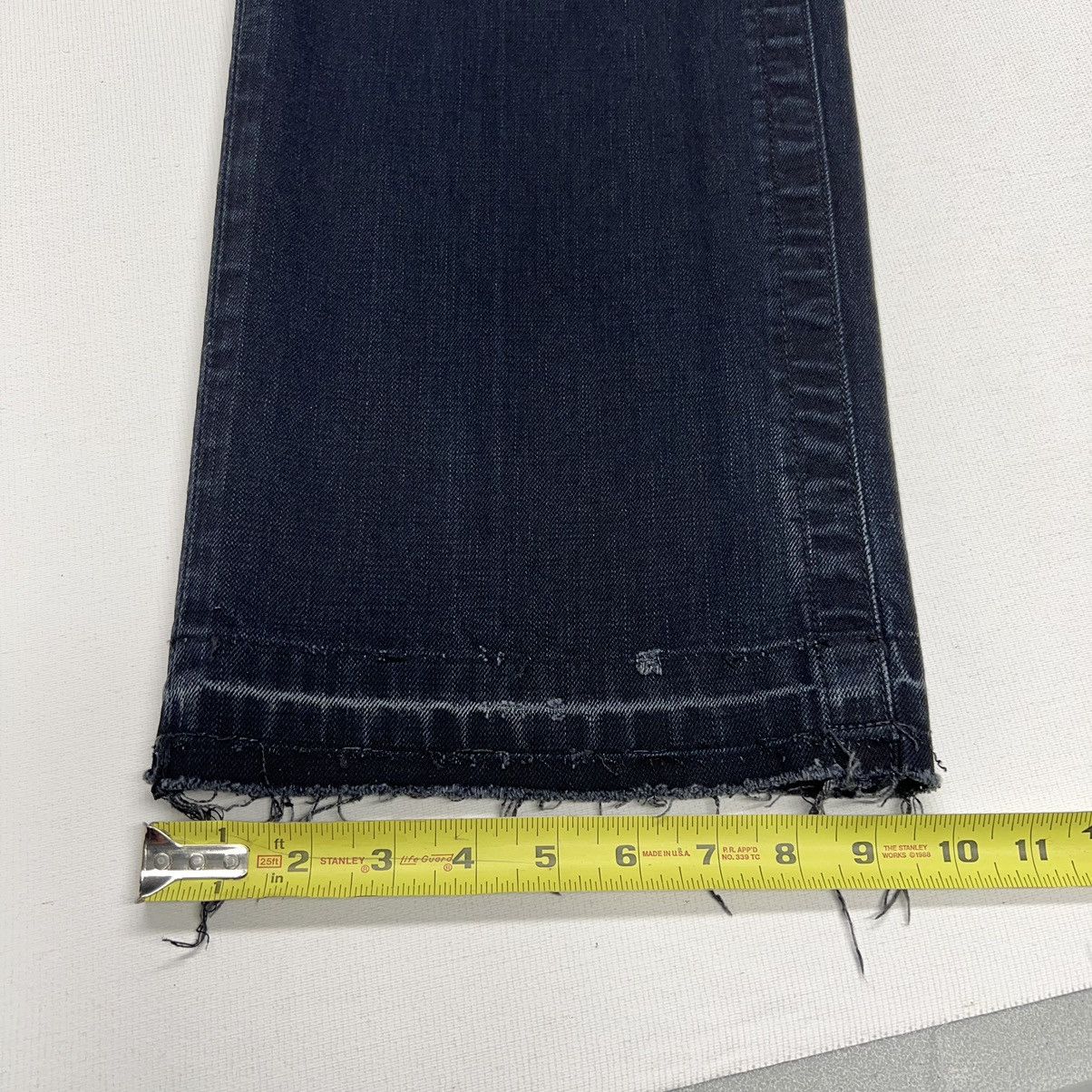 Vintage Parish Jeans Black Denim Straight Distressed Y2K Baggy Size US 40 / EU 56 - 21 Thumbnail