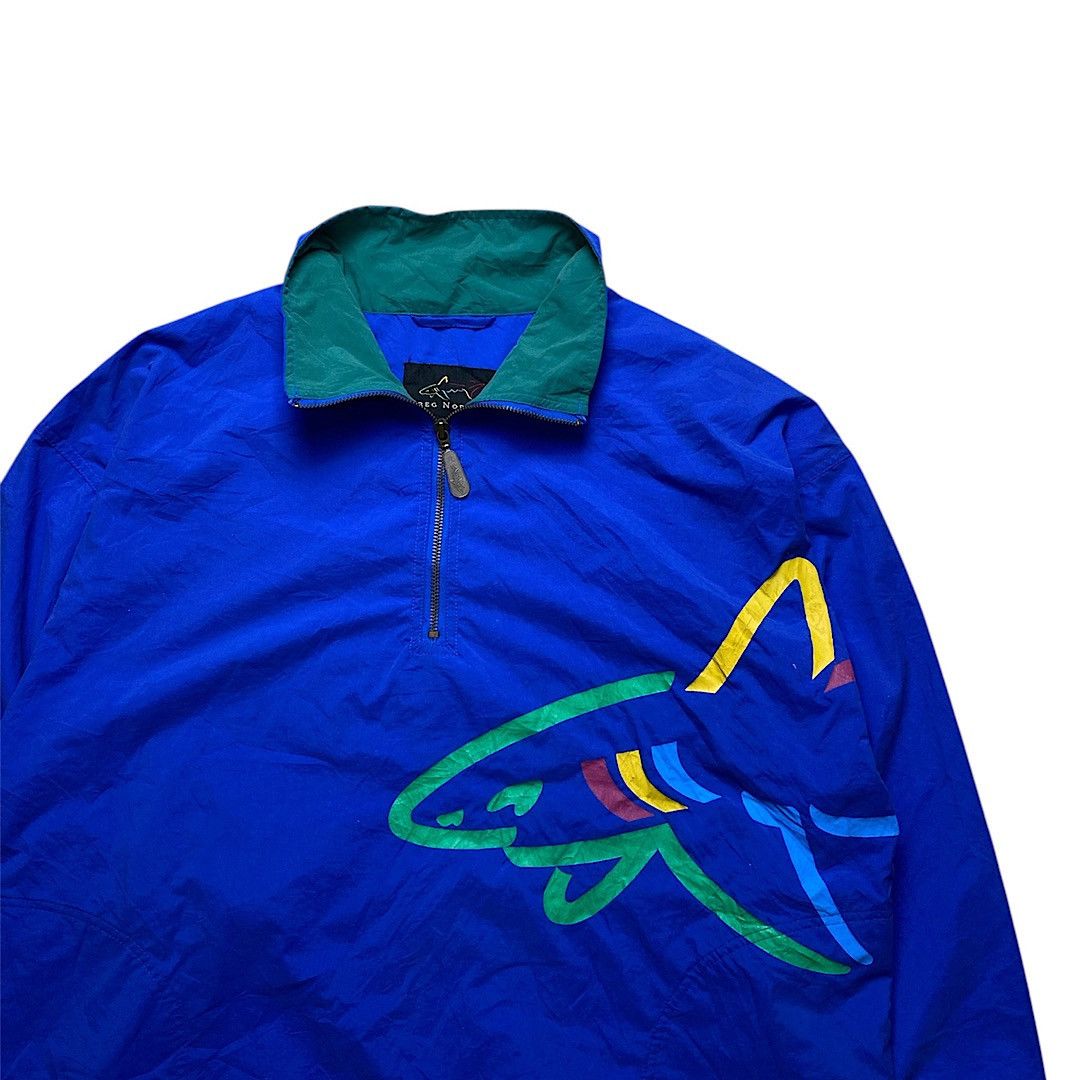 Greg Norman × Vintage Vintage Greg Norman anorak Jacket Size US M / EU 48-50 / 2 - 2 Thumbnail
