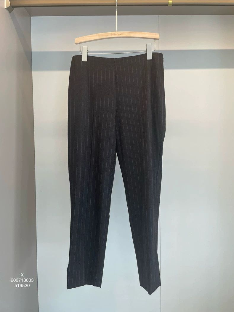 Brunello Cucinelli Brunello Cucinelli Wool Striped Pants - dmc Size US 31 - 1 Thumbnail