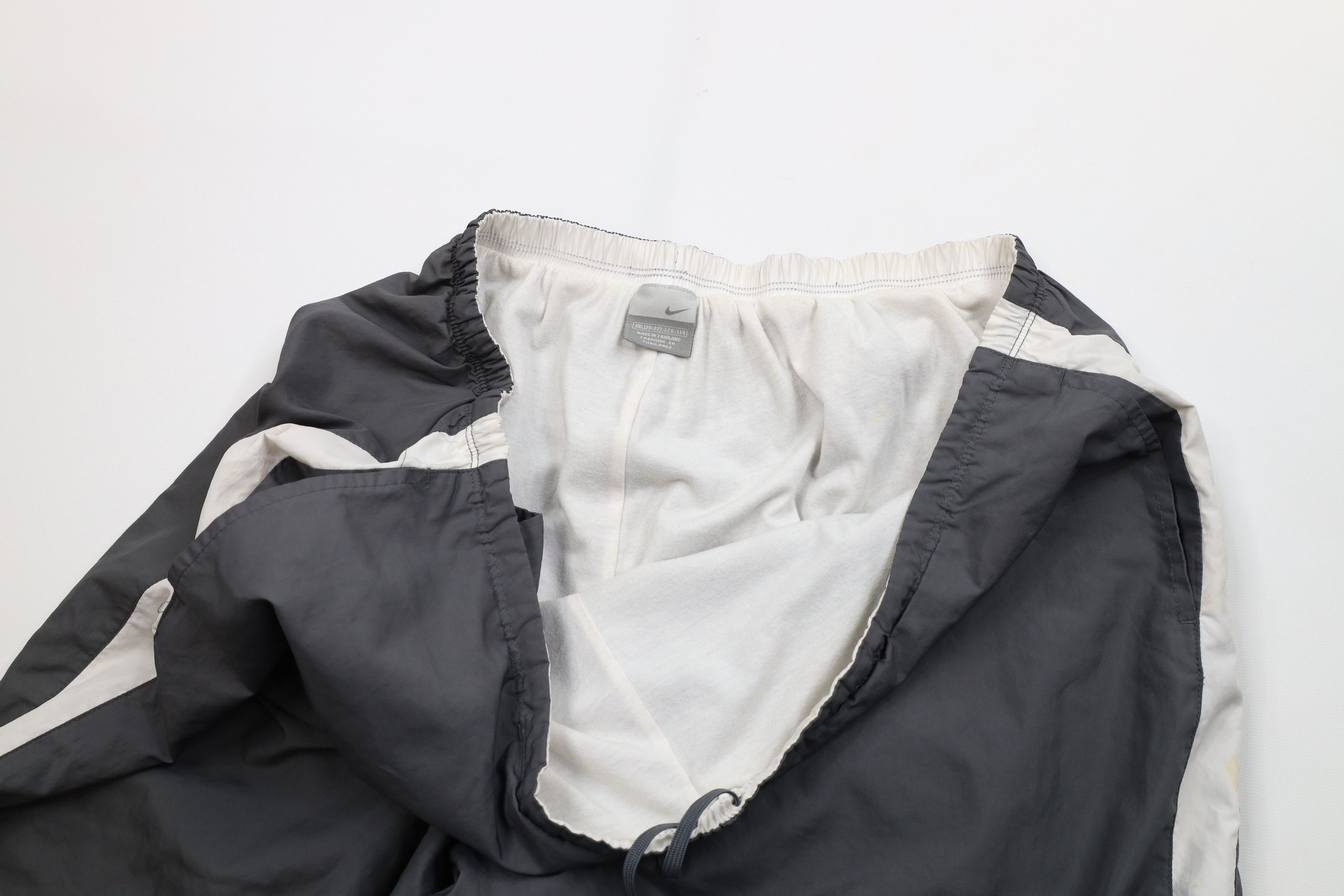 Nike Vintage Y2K Nike Scott Mini Swoosh Lined Wide Leg Pants Size 38" / US 16 / IT 52 - 10 Thumbnail