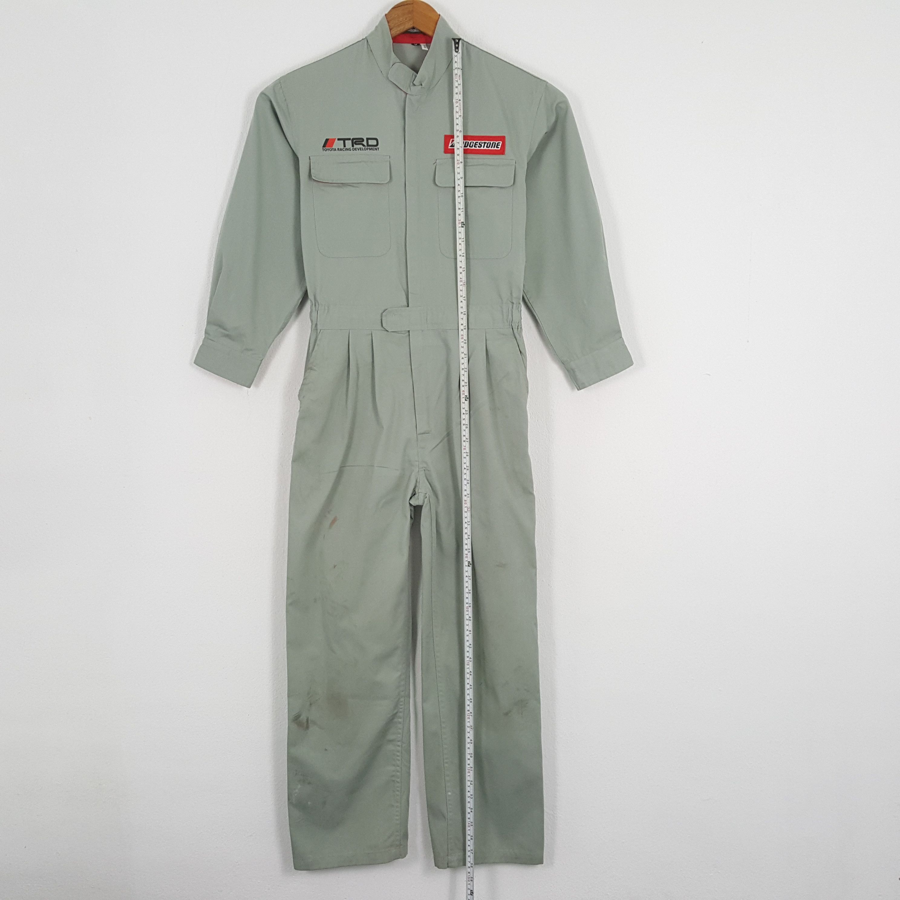 Vintage Vintage BRIGEDSTONE TRD TOYOTA RACING Coverall Jacket Size US M / EU 48-50 / 2 - 7 Thumbnail