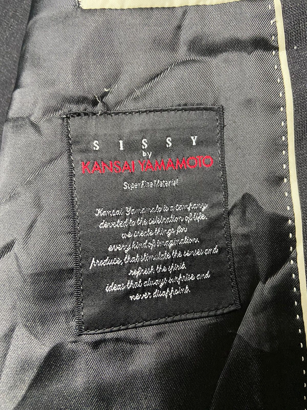 Kansai Yamamoto Sissy by Kansai Yamamoto Single Breasted Blazer (164) Size US XXS / EU 40 - 7 Thumbnail