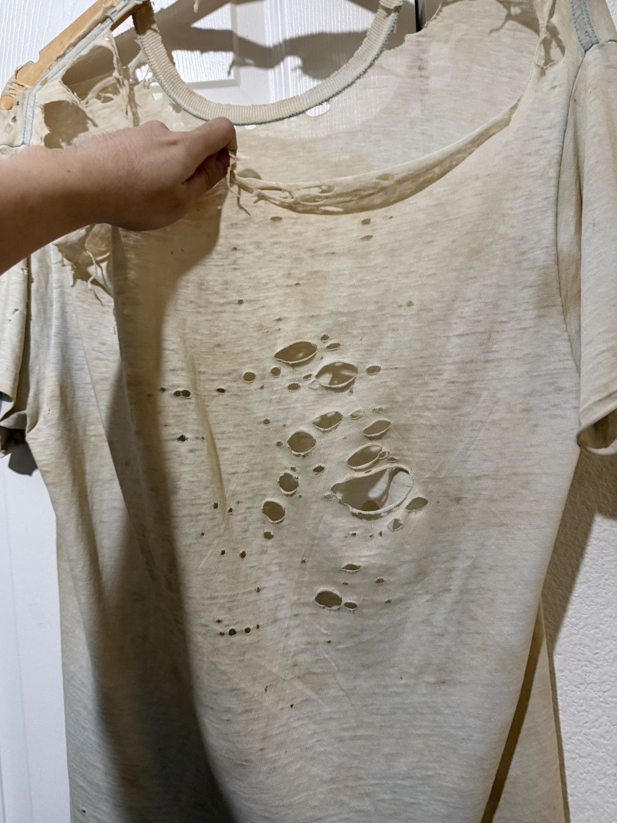 Vintage Extremely Thrashed 1970s True Vintage Blank Tee Size US M / EU 48-50 / 2 - 7 Thumbnail