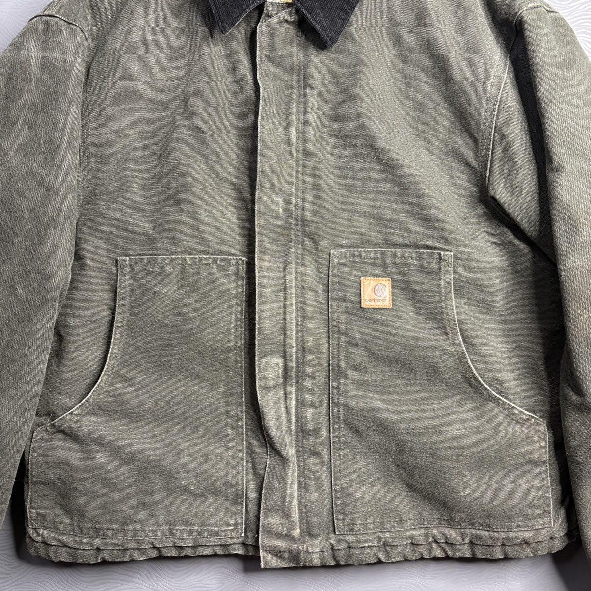 Carhartt × Vintage Carhartt Arctic Jacket Men’s Large J22 MOS Green Quilted Size US L / EU 52-54 / 3 - 4 Thumbnail