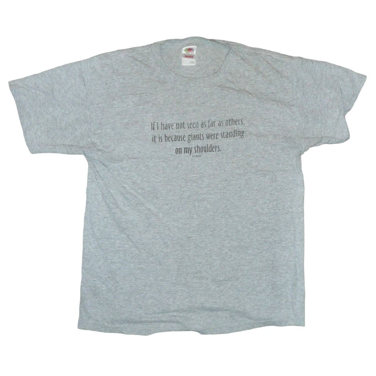 Vintage Vintage Quote Tee • Fruit of the loom Size US L / EU 52-54 / 3 - 1 Thumbnail