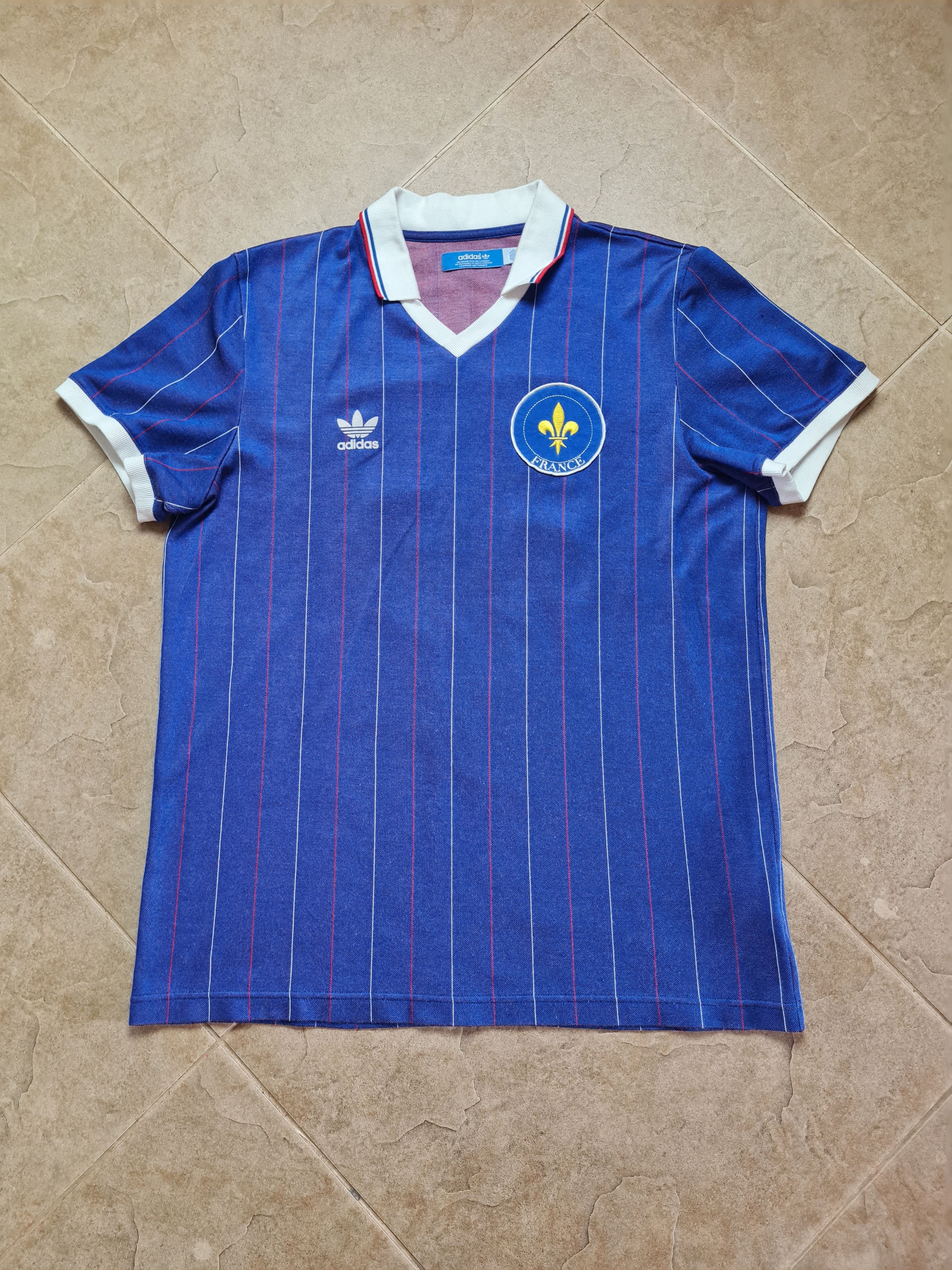 Adidas Vintage Retro Soccer Jersey France Football Shirt Adidas #10 Size US L / EU 52-54 / 3 - 6 Thumbnail