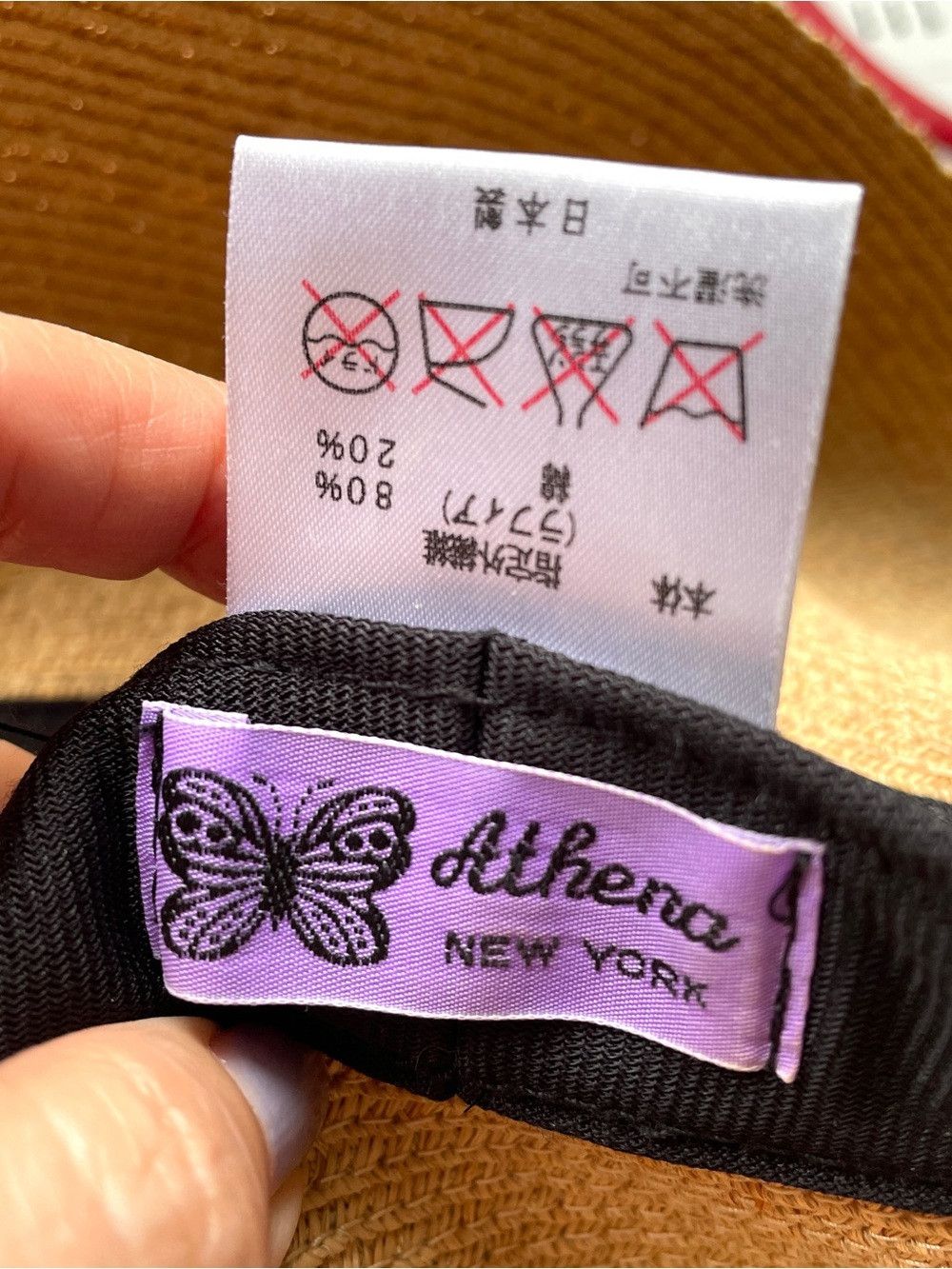 Other Athena New York Risako Brimmed Hat w/ Ribbon - Small 🇯🇵 Size ONE SIZE - 6 Thumbnail