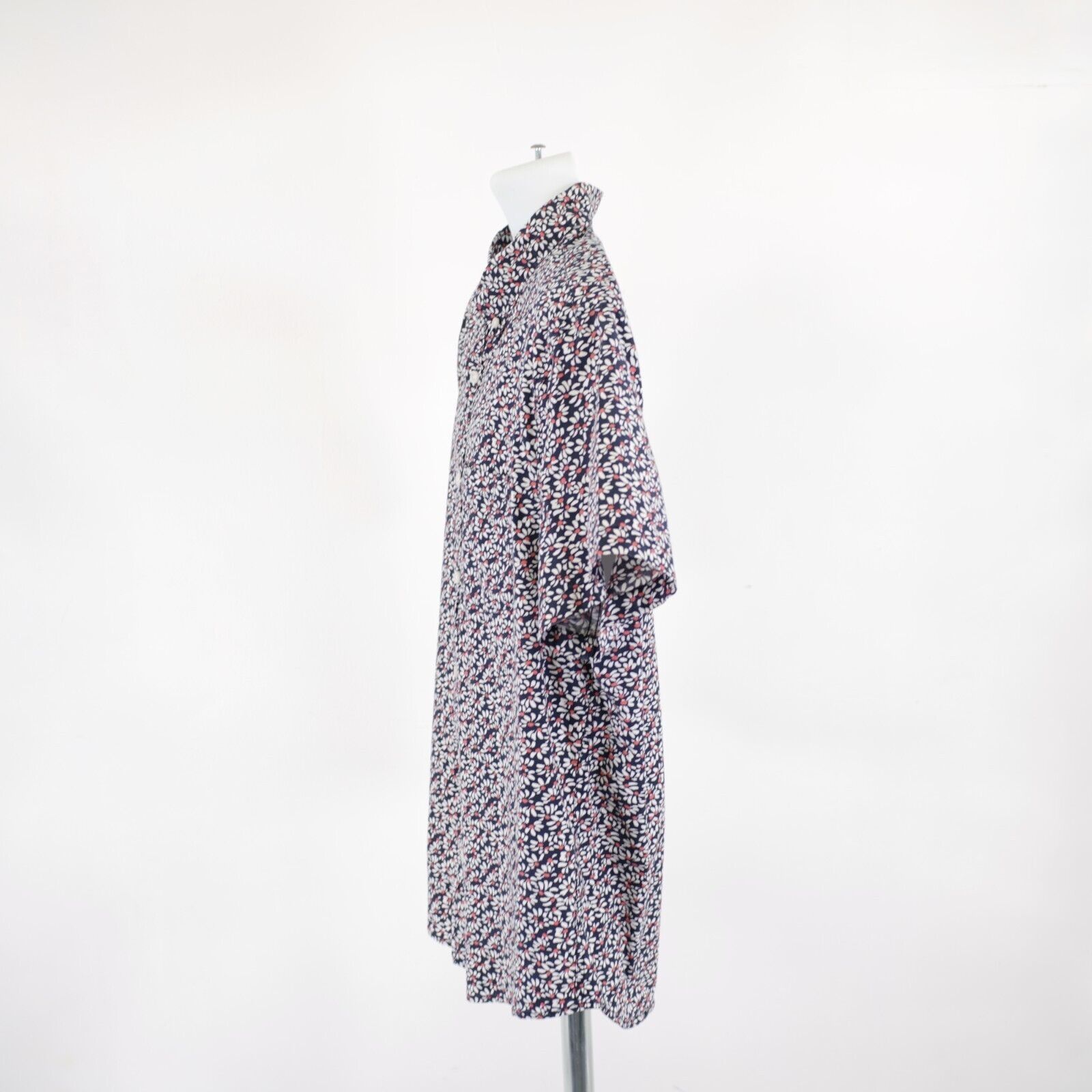 J.Crew J Crew Flex Washed Slim Floral Blue XL Button Down Short Sle Size US XL / EU 56 / 4 - 5 Thumbnail