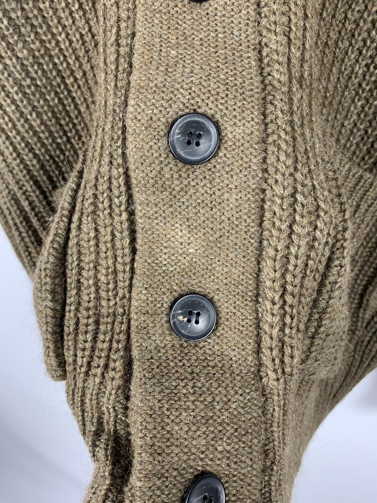 Allsaints Spitalfields Furness Cardigan Men’s Size M Olive