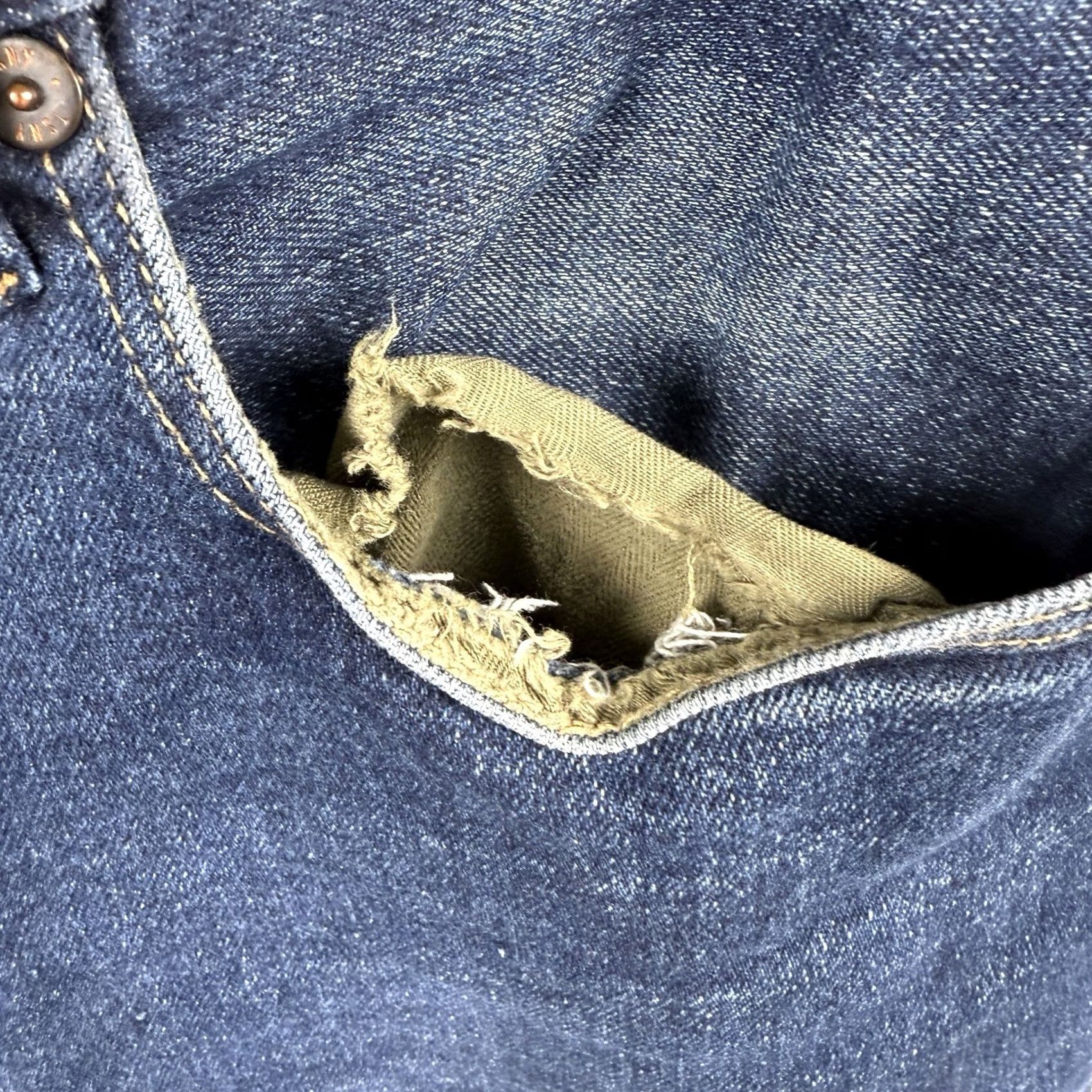 Todd Snyder Todd Snyder Jeans Men 33x31 Blue Slim Fit Stretch 5-Pocket Denim Size US 33 - 5 Thumbnail