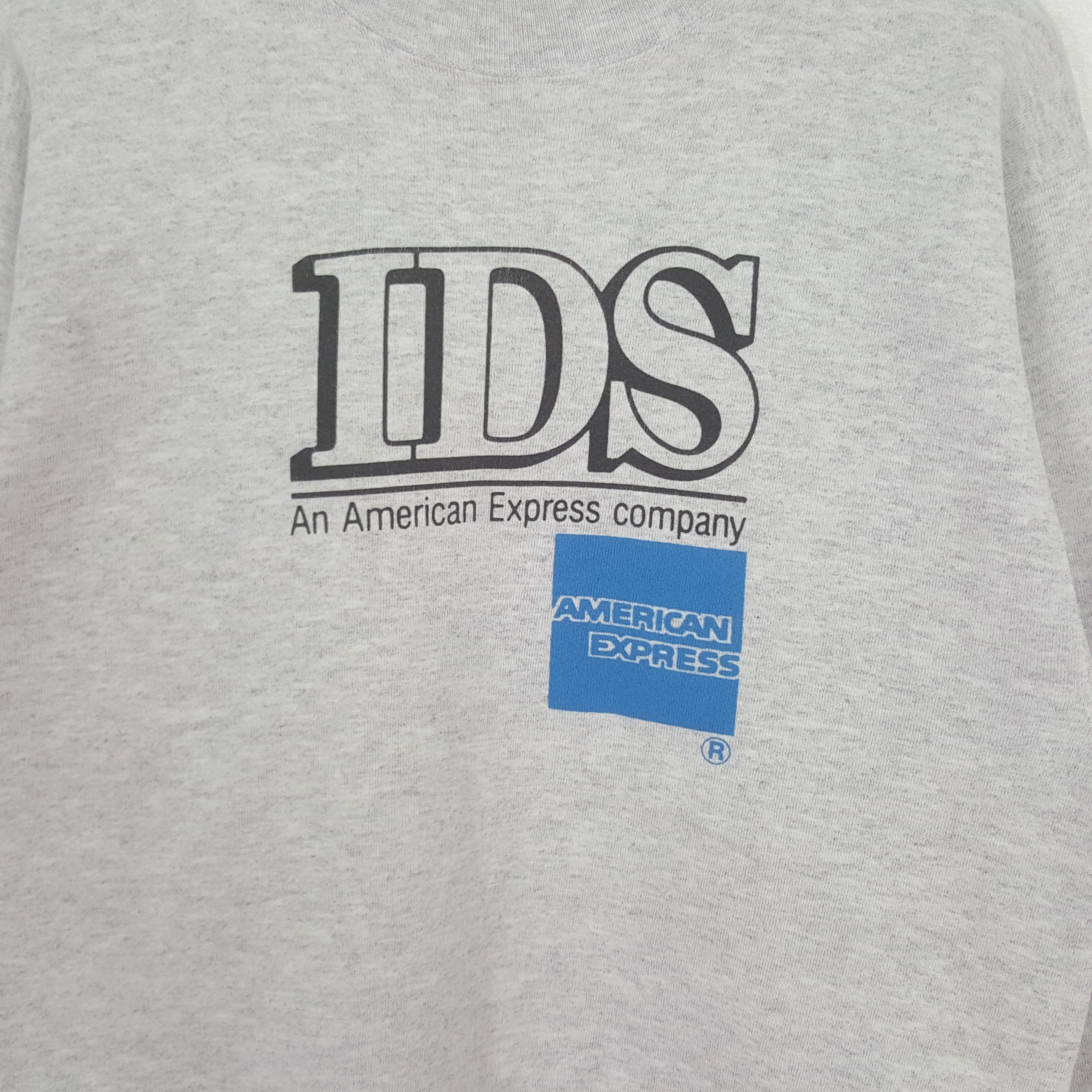 Vintage Vintage 90's IDS American Express Sweatshirt C305N22 Size US S / EU 44-46 / 1 - 2 Thumbnail