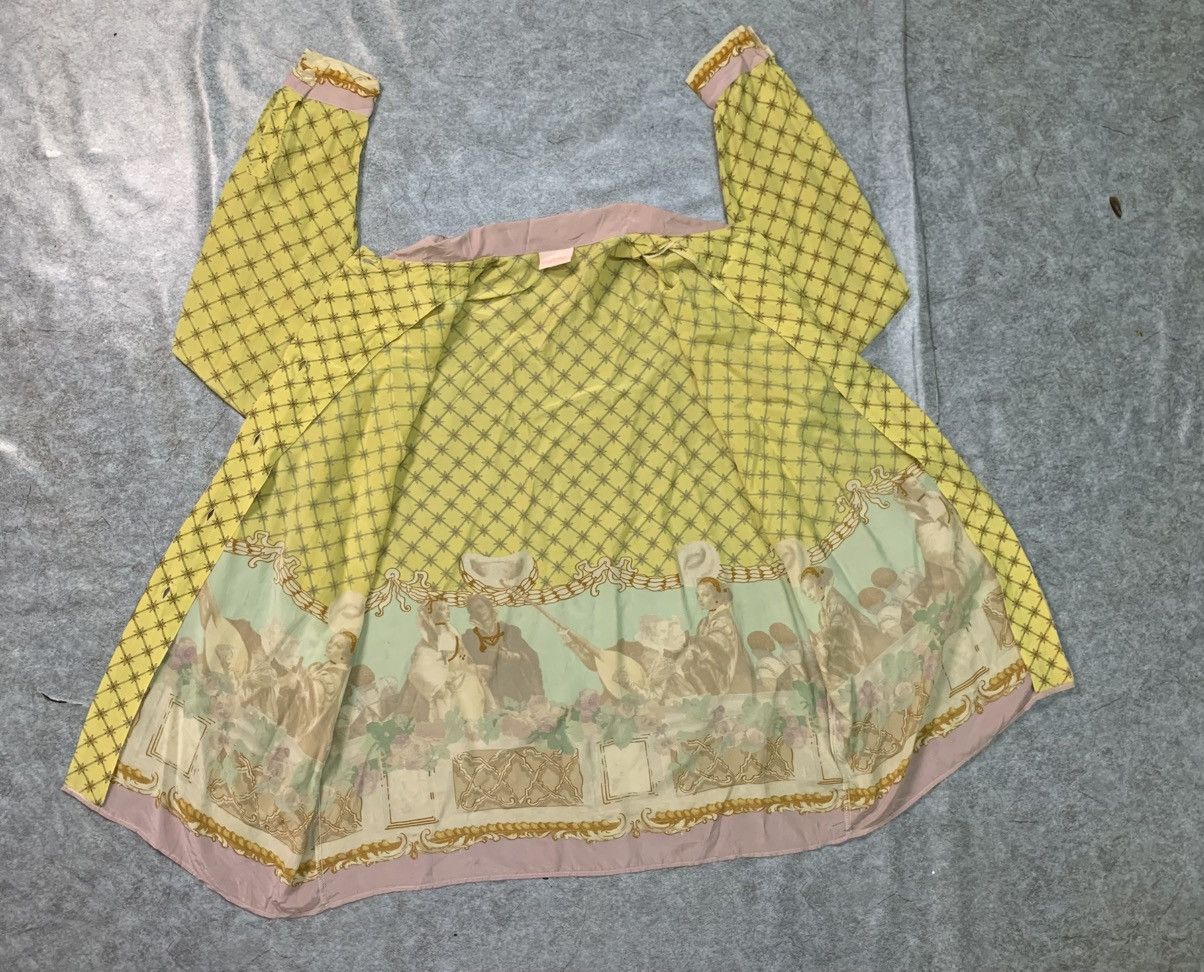 Byblos Rare Design Vintage Byblos Italian Designer Blouse Size L / US 10 / IT 46 - 3 Thumbnail