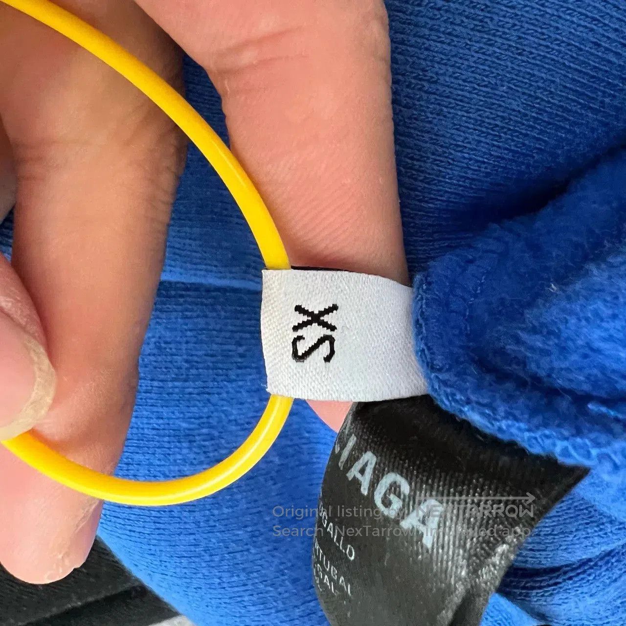 Balenciaga Balenciaga Blue Hoodie XS Size. Size US XS / EU 42 / 0 - 4 Thumbnail