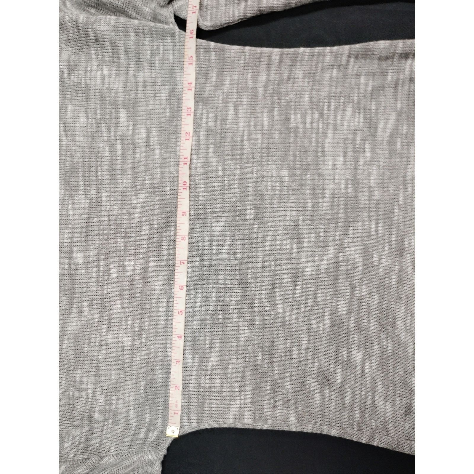 Aeropostale Aeropostale Gray Lace Back Long Sleeve Size S / US 4 / IT 40 - 4 Thumbnail