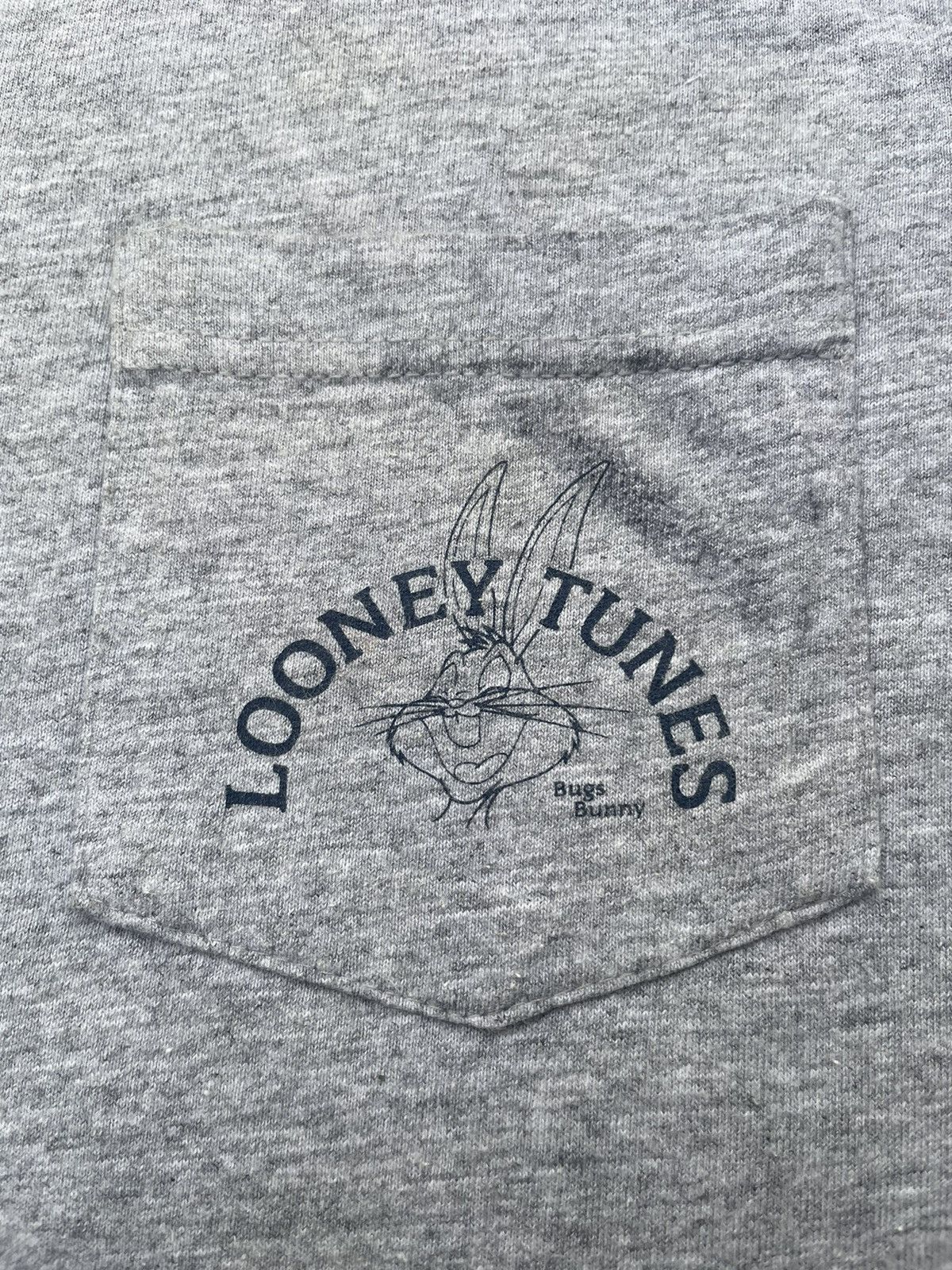 Warner Bros Vintage Bugs Bunny Looney Tunes Single Pocket Tee Size US S / EU 44-46 / 1 - 13 Thumbnail