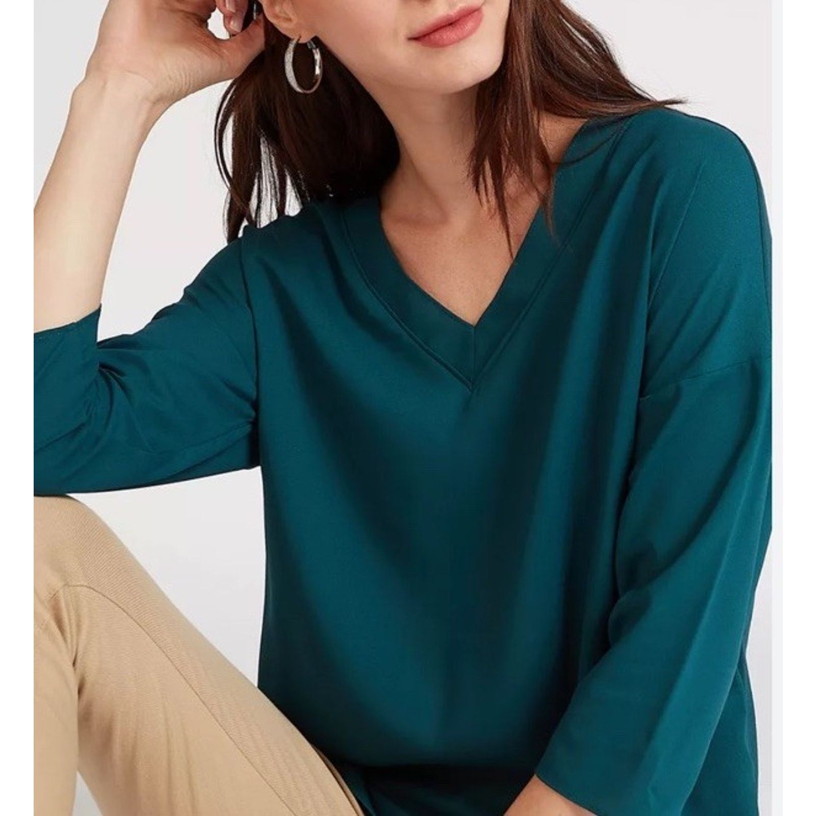 Hugo Boss HUGO BOSS 100% Virgin Sweater green Size S A001371 Size S / US 4 / IT 40 - 1 Thumbnail